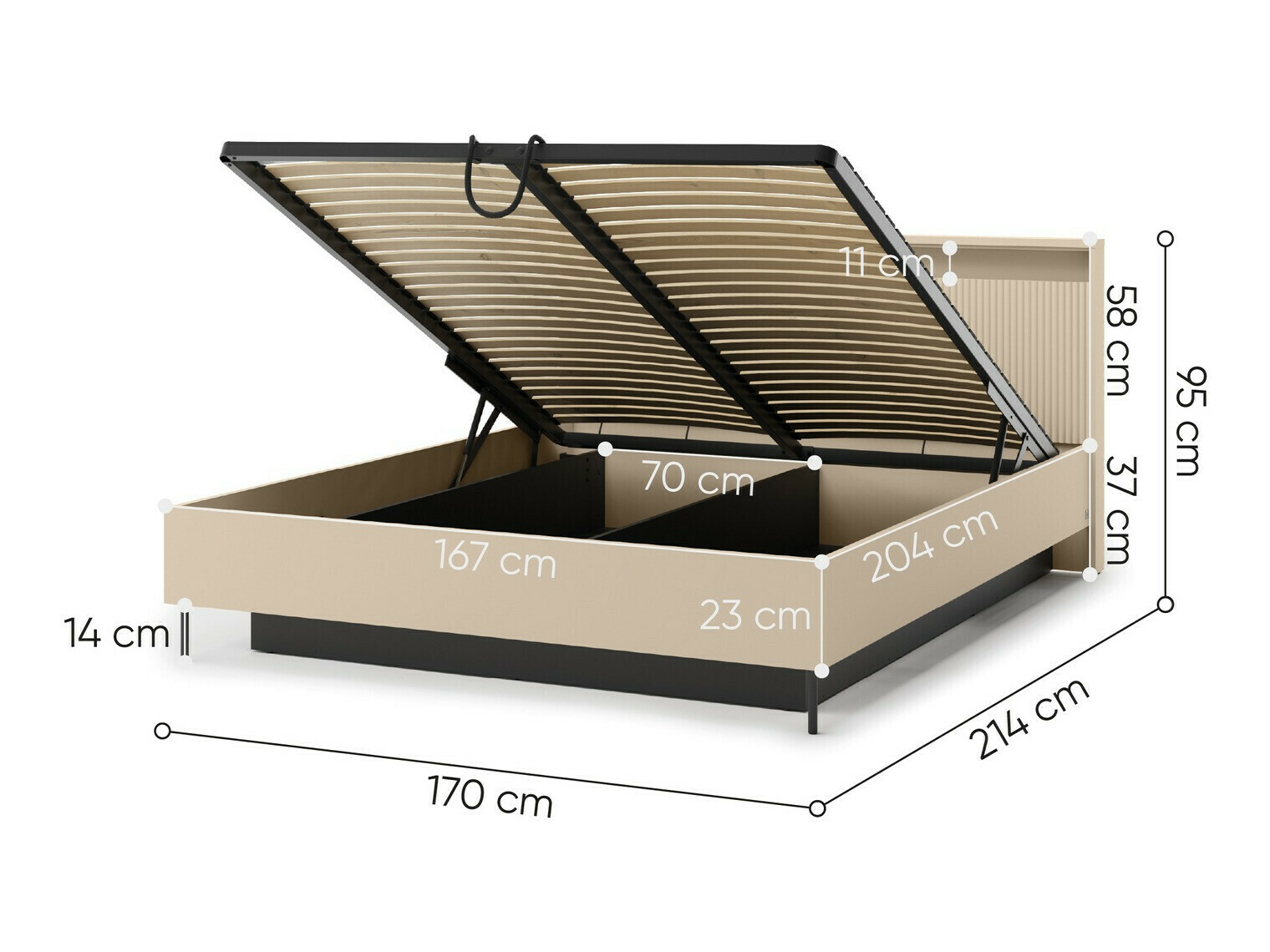 Schlafzimmer-Set Lorfera 110