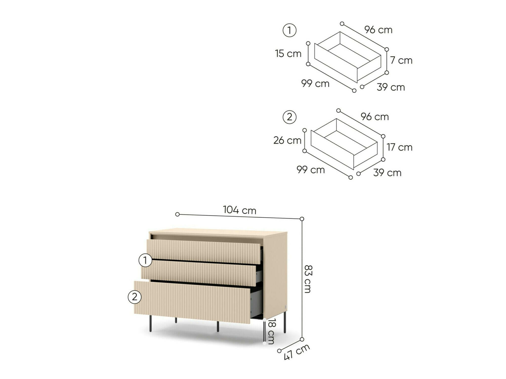 Schlafzimmer-Set Lorfera 110