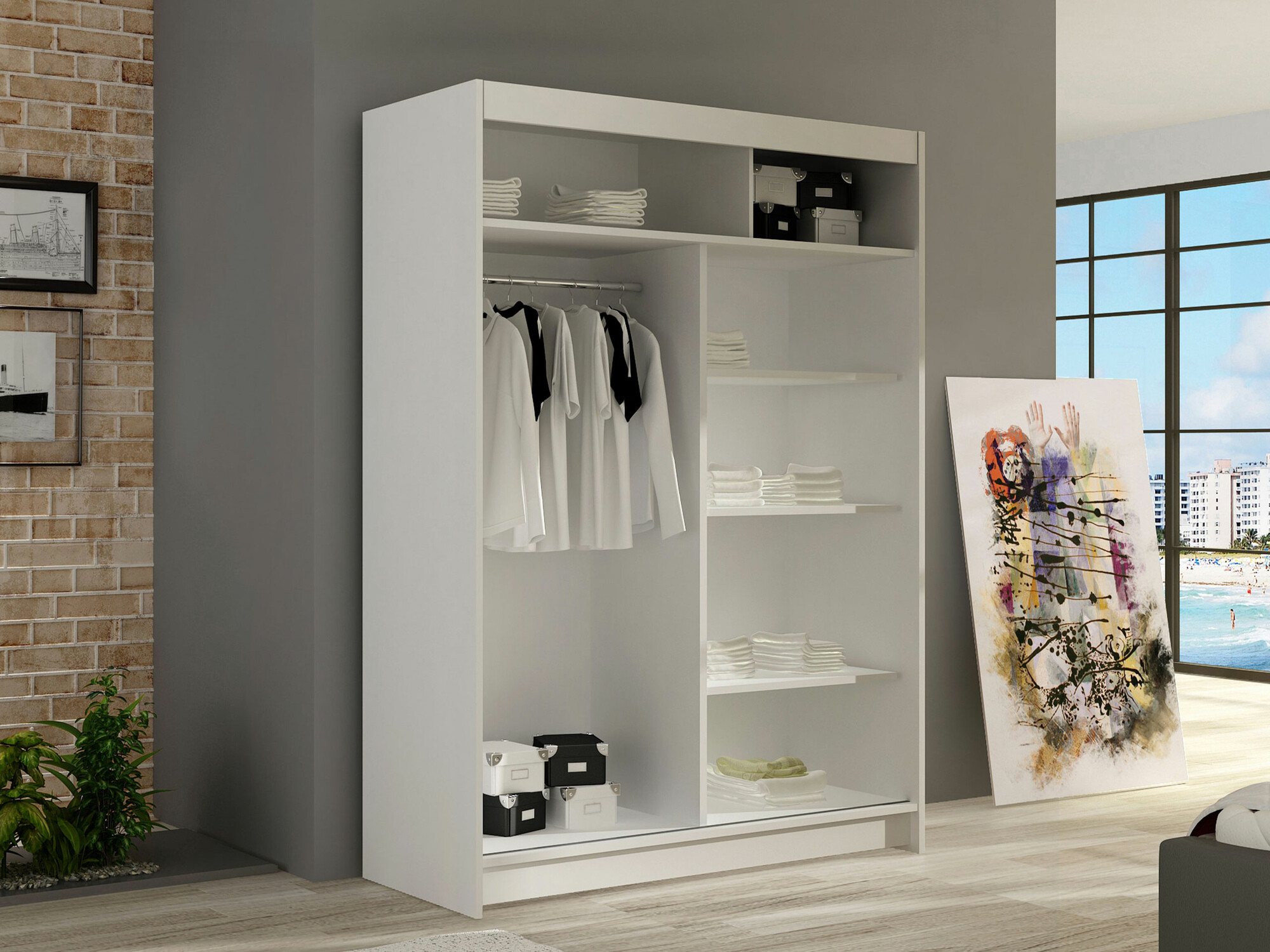 Kleiderschrank Closico Pacron VII (Kaschmir)