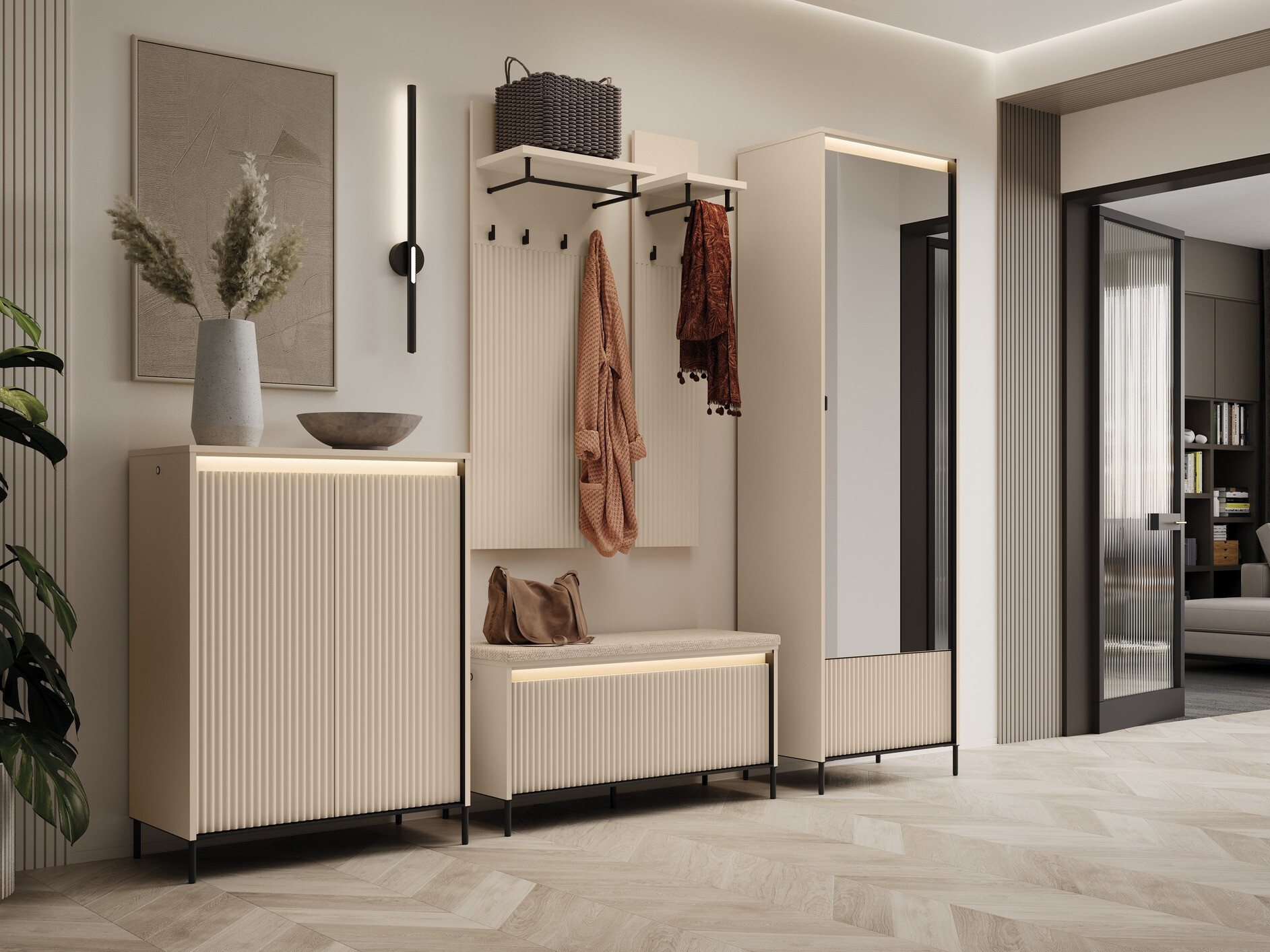 Schuhschrank Lorfera 115