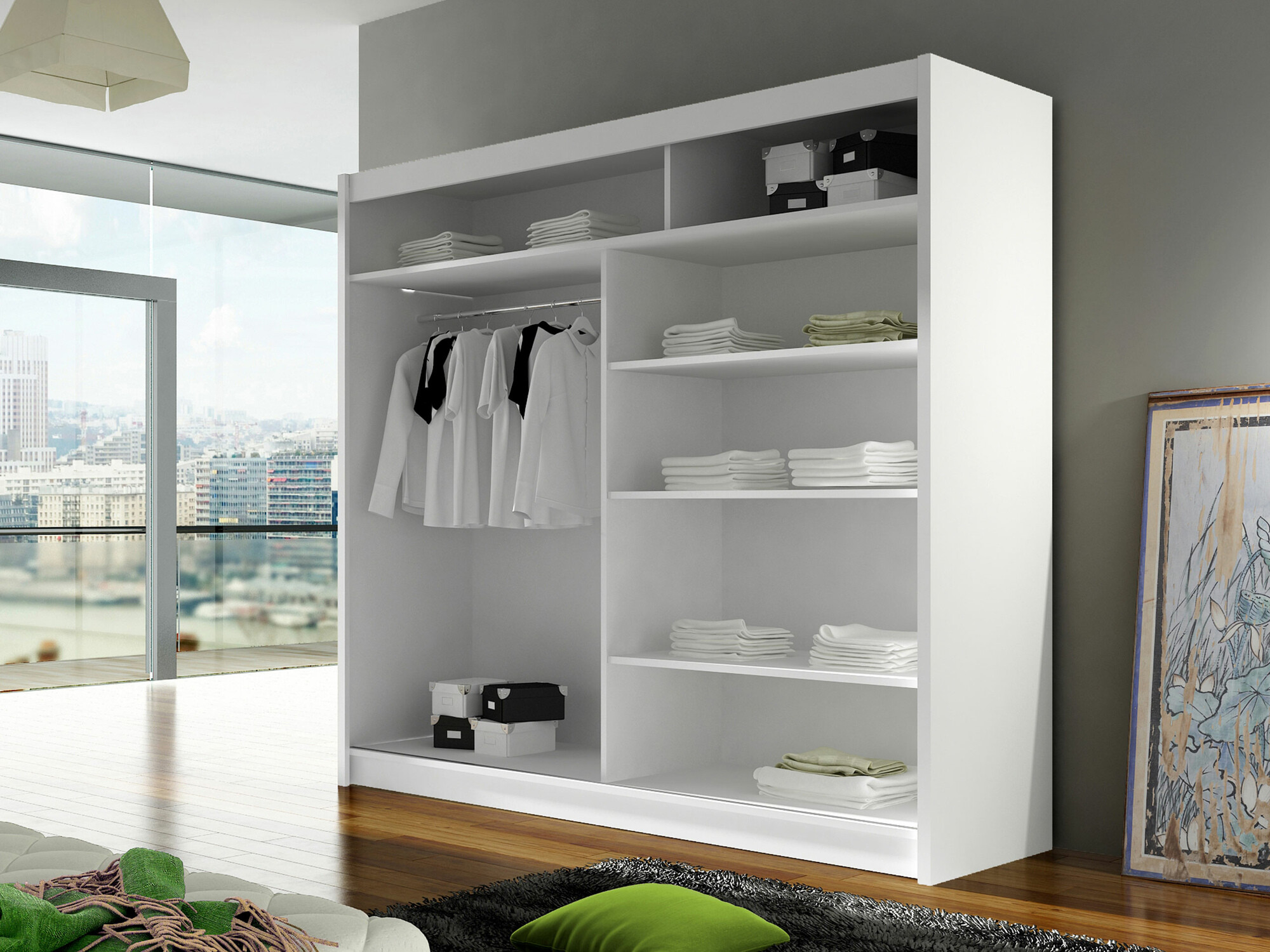 Kleiderschrank Closico Cavaris I (Kaschmir)