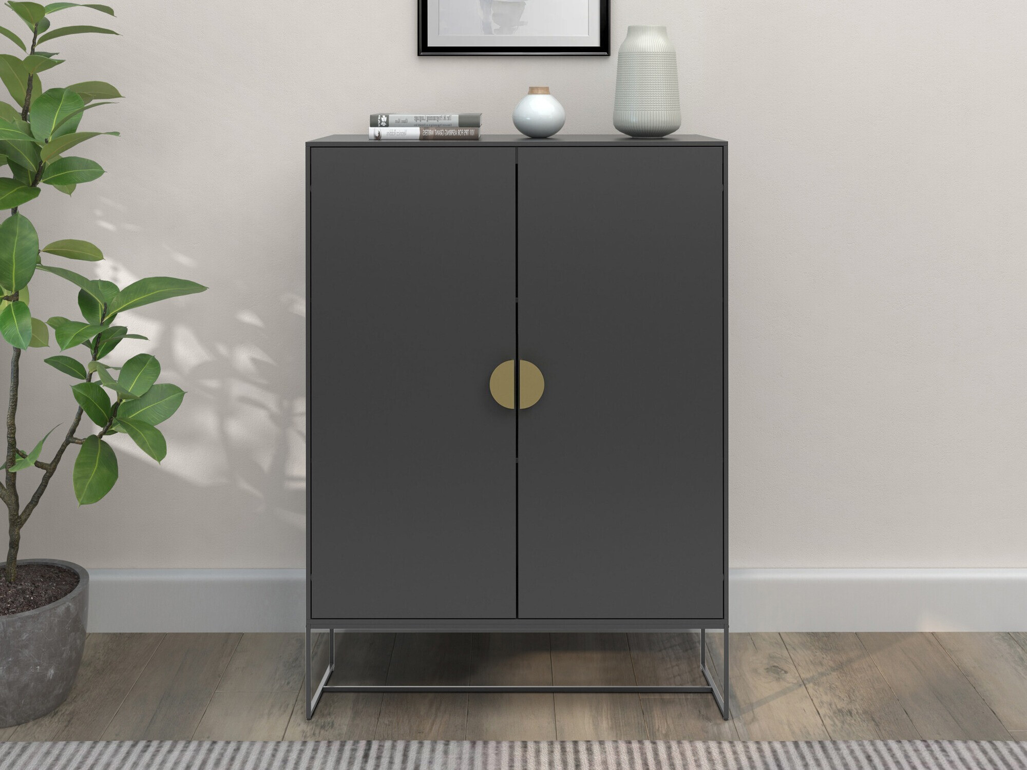 Sideboard Denton 1444 (Anthrazit)