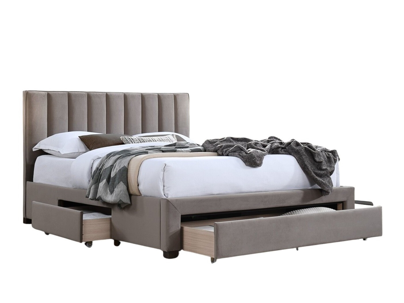 Bett Houston 869 (Taupe)
