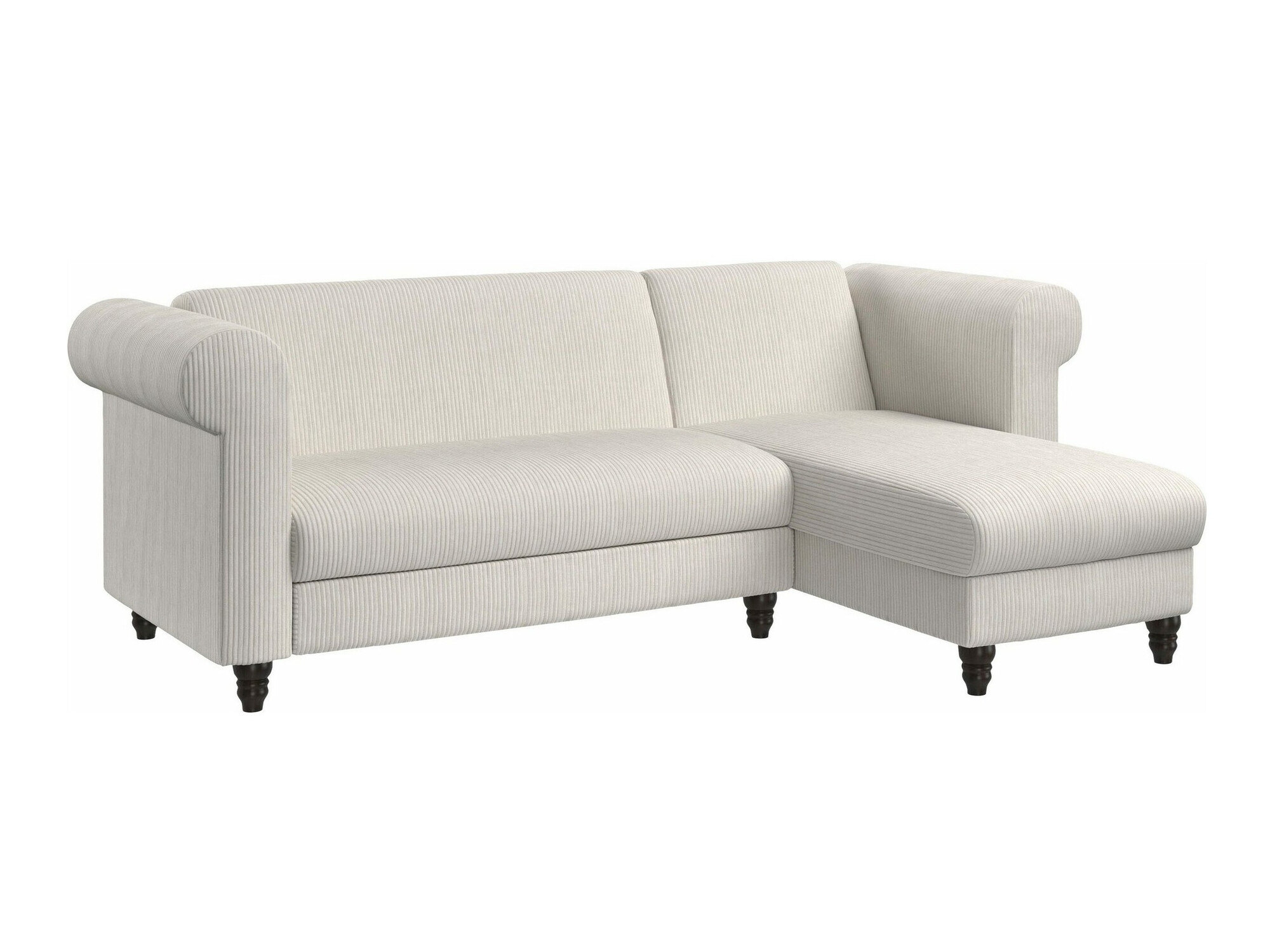 Ecksofa Tulsa 677 (Cremefarben)