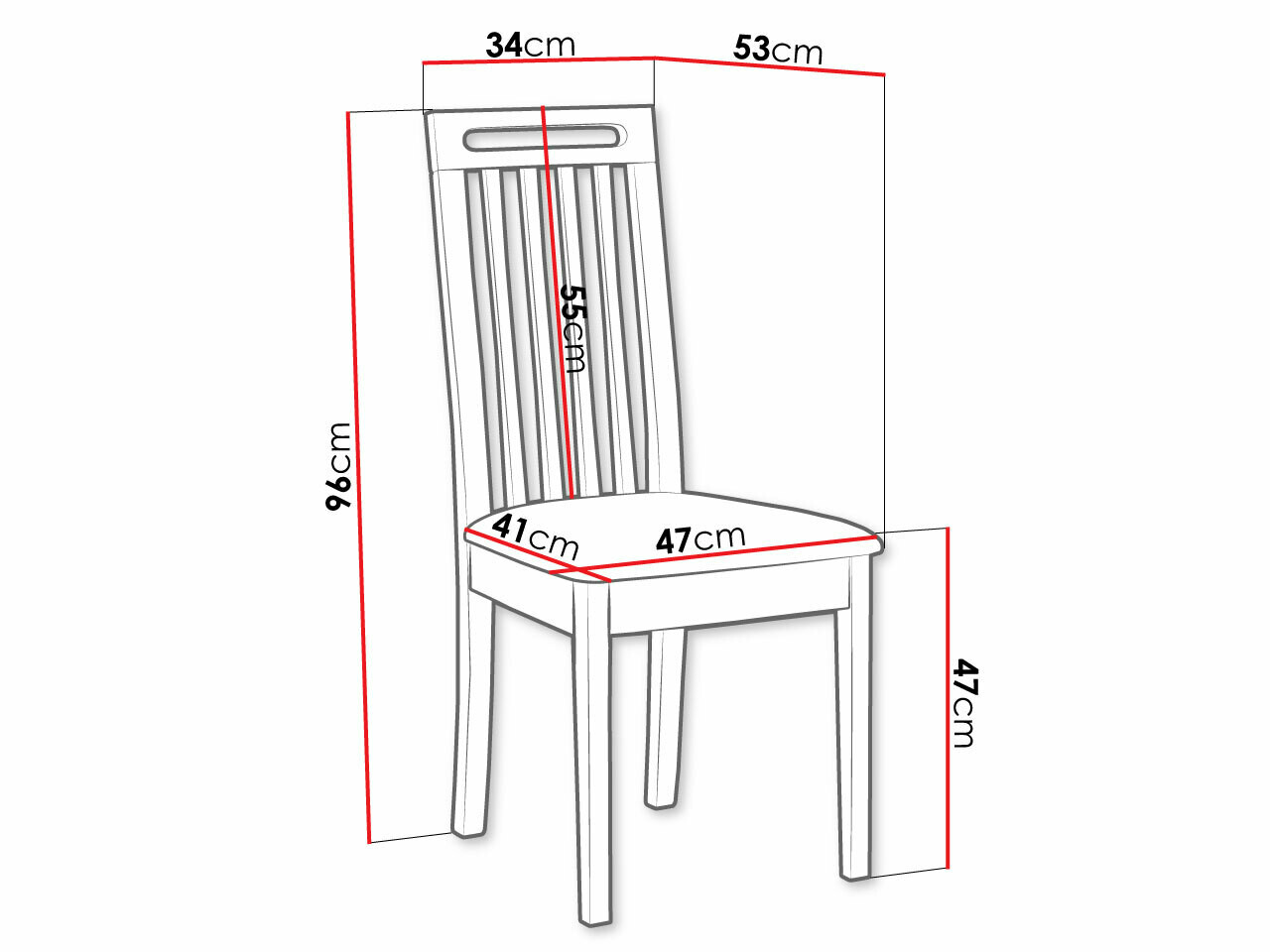 Stuhl Victorville 348 (Sonoma eichenholz)