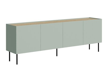 Sideboard Melbela 105 (Olivenbaum hell + Eichenholzoptik)