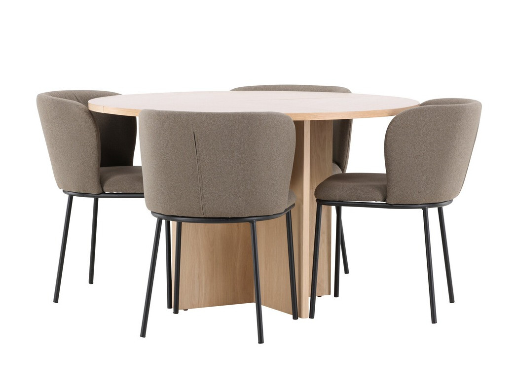 Essgruppe Dallas 4761 (Eichenholzoptik)