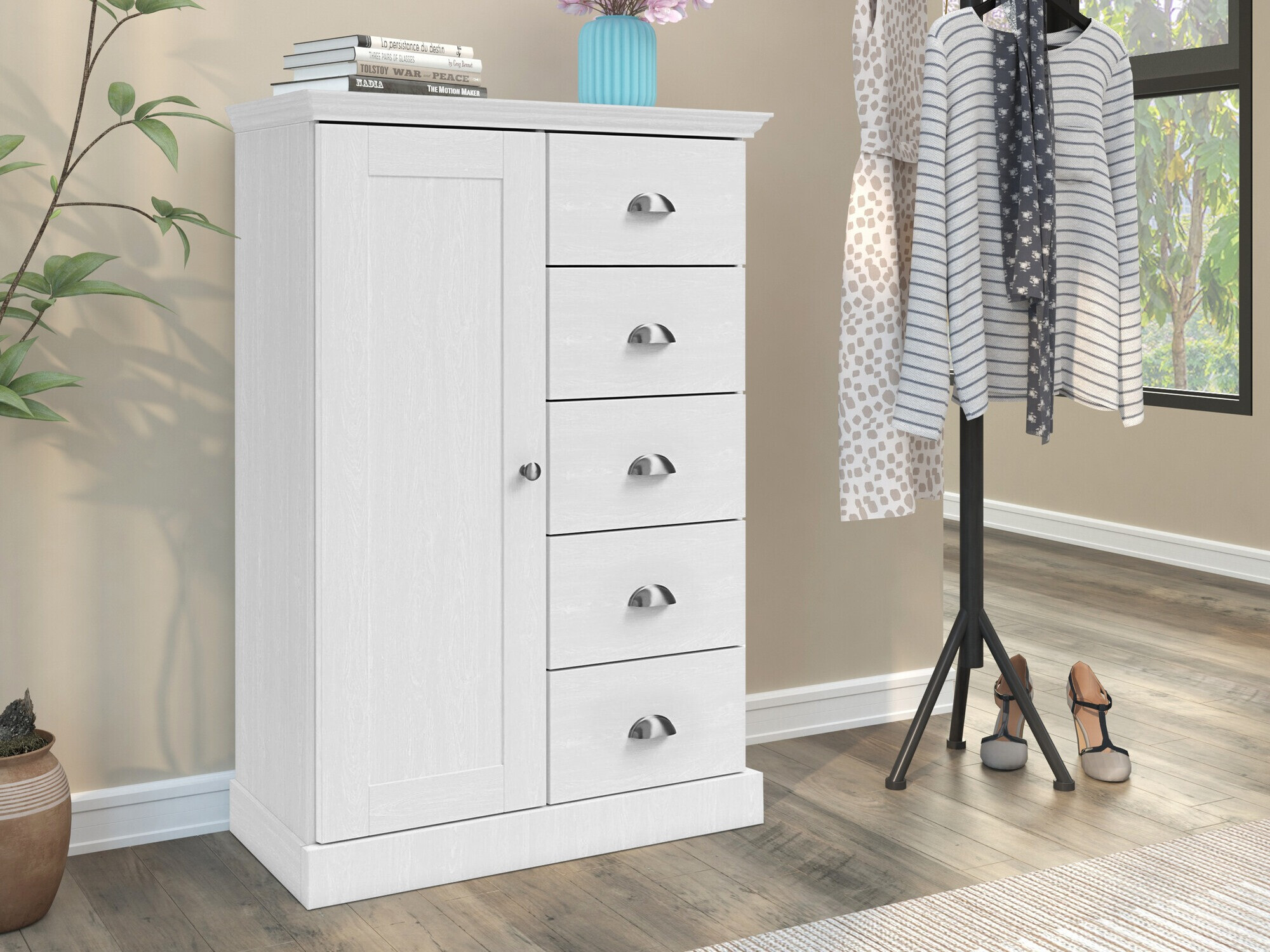 Kommoden Salfelo 104 (Weiss)