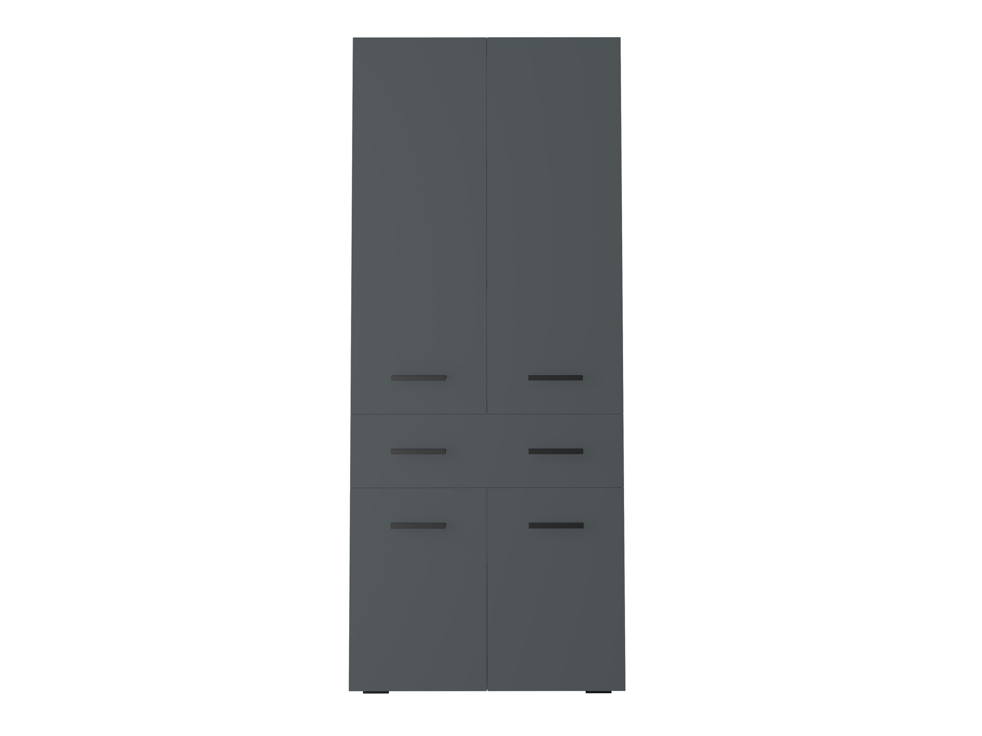 Stehender Badezimmerschrank Larlori 107 (Anthrazit)