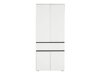 Stehender Badezimmerschrank Soncamu 113 (Weiss + Anthrazit)
