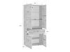 Stehender Badezimmerschrank Soncamu 113 (Weiss + Anthrazit)