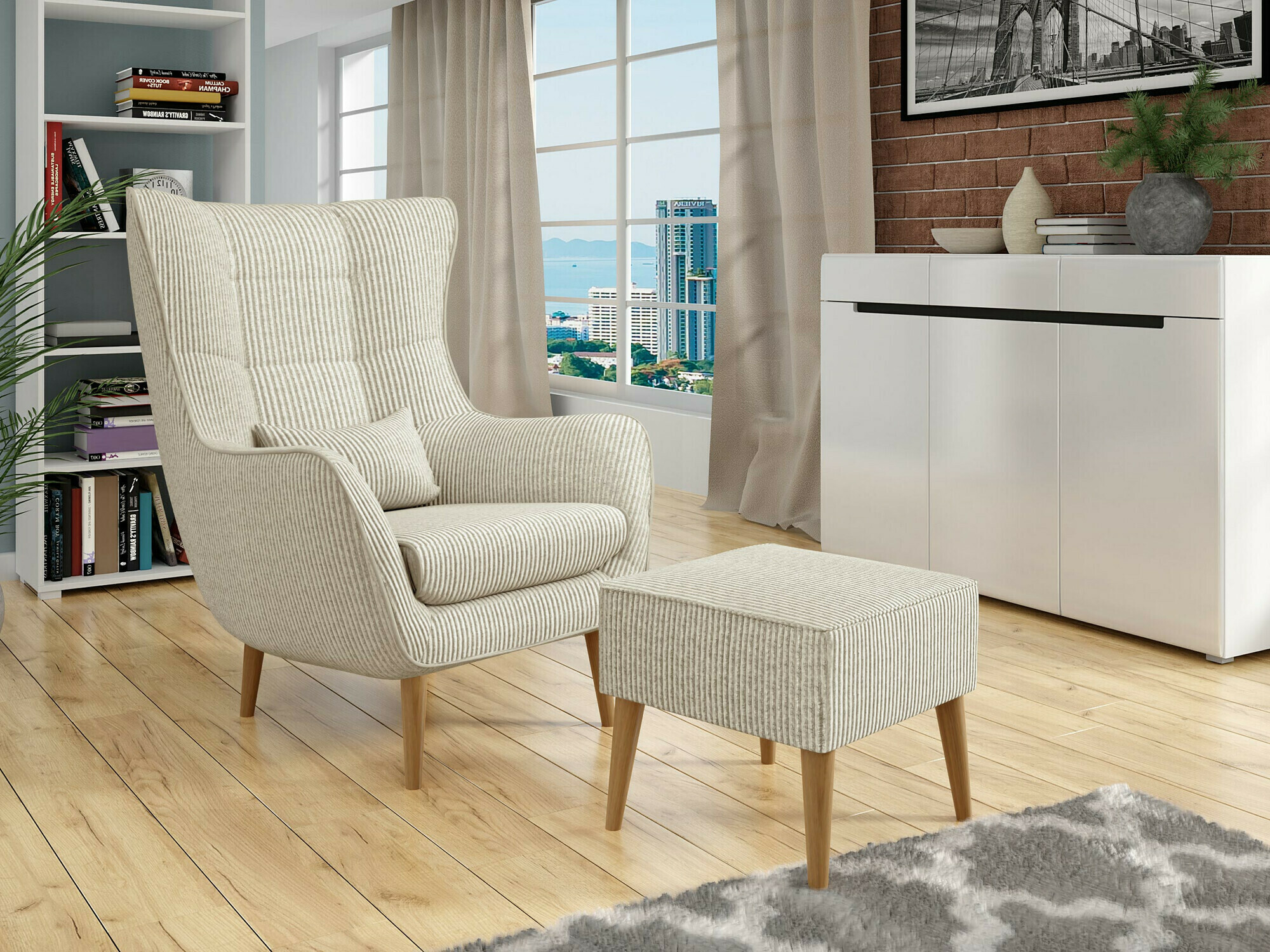 Hocker Comfivo Ulmus IV (Poso 100)