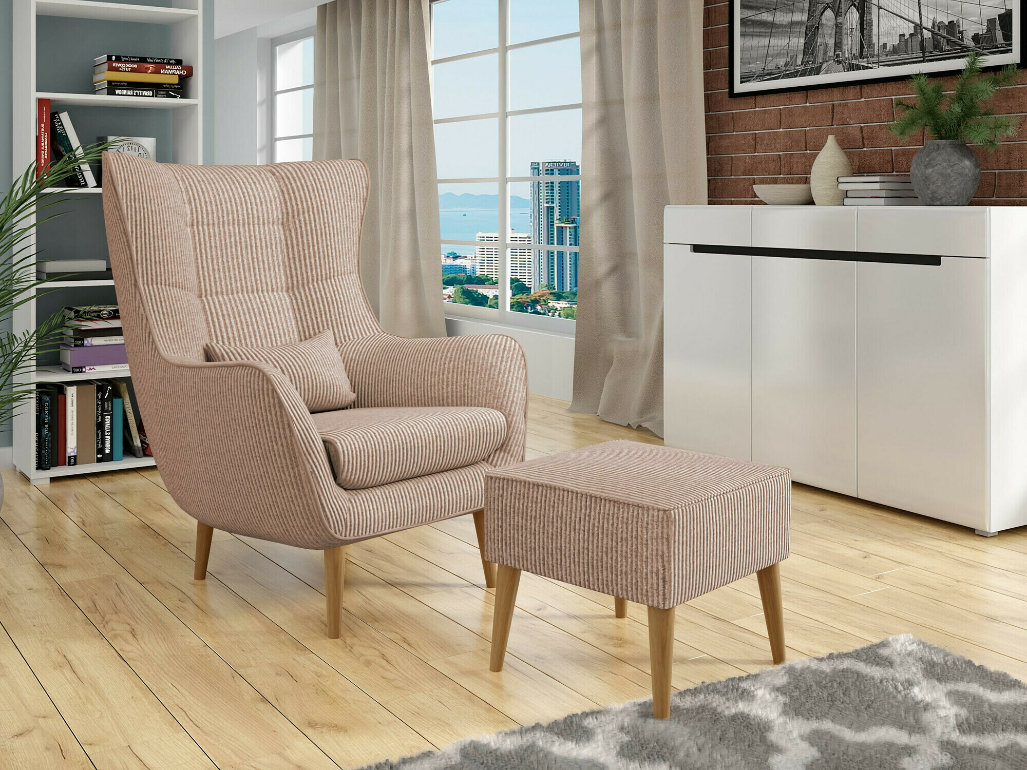 Hocker Comfivo Ulmus IV (Poso 52)