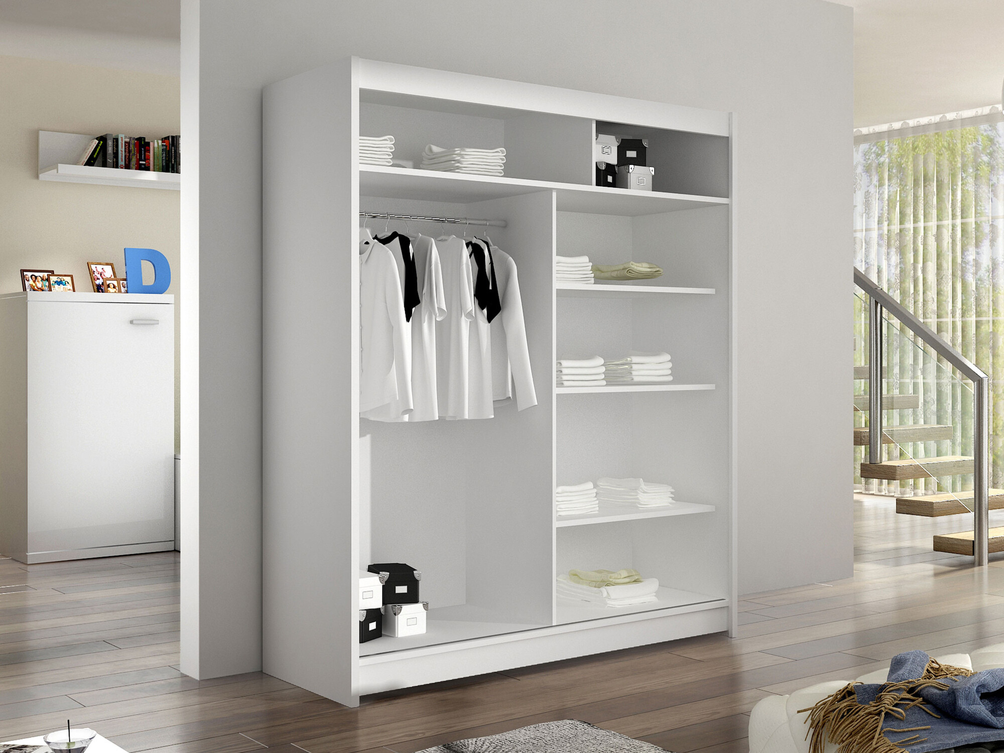 Kleiderschrank Closico 121 (Kaschmir)