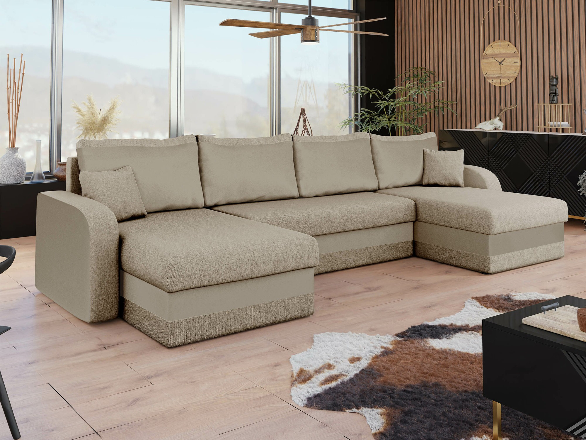 Ecksofa Comfivo Melissa III (Tatum 272 + Uttario Velvet 2979)
