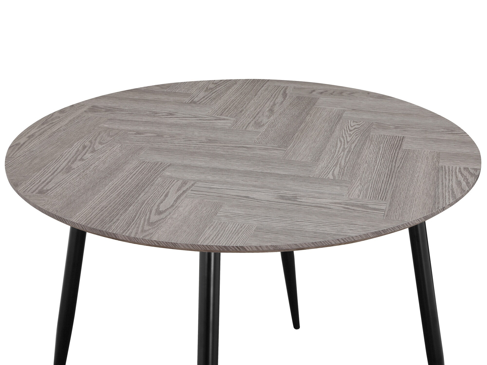 Tisch Denton 761 (Dunkle Eiche + Schwarz)