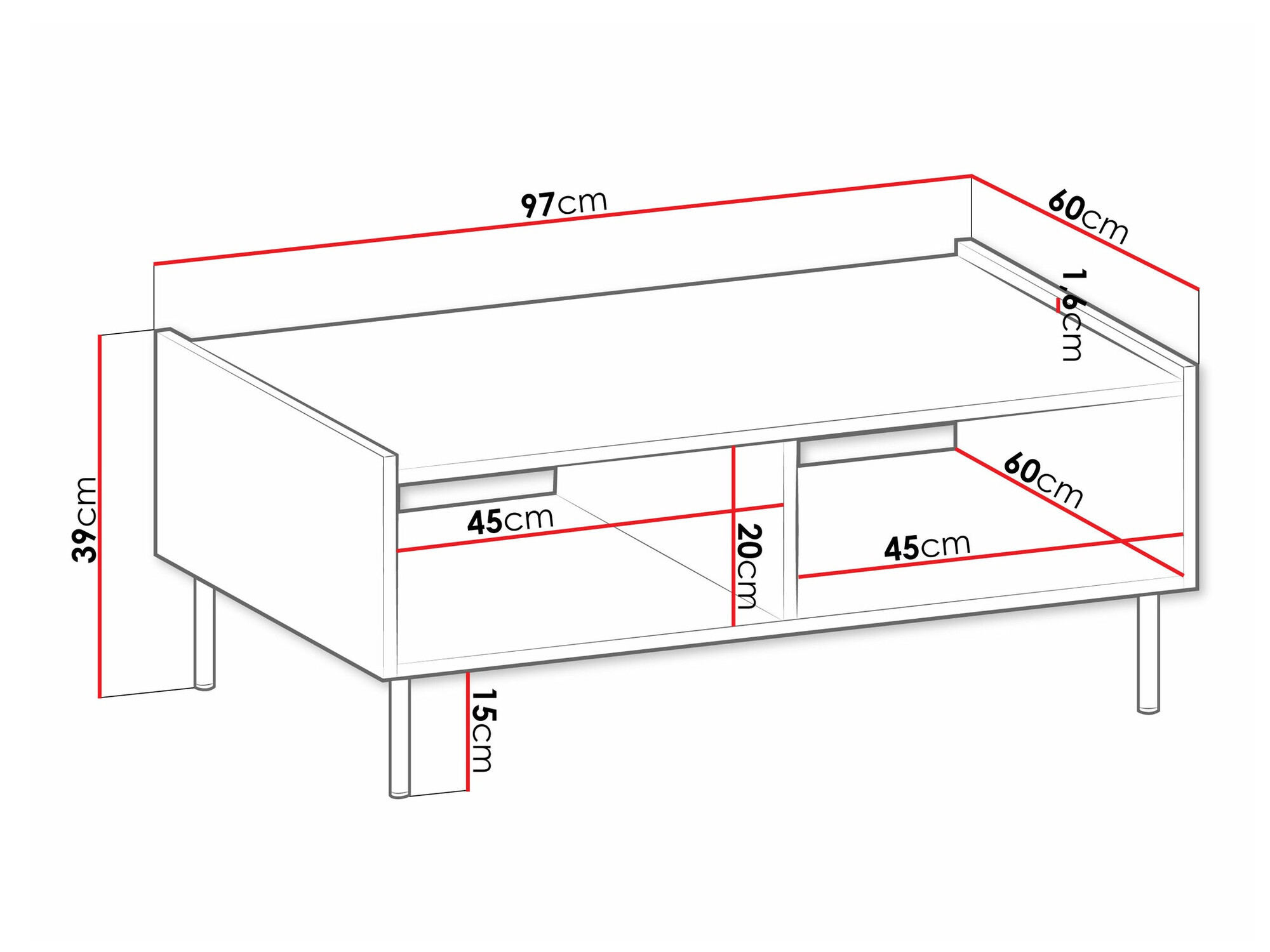 Couchtisch Comfivo Belviro
