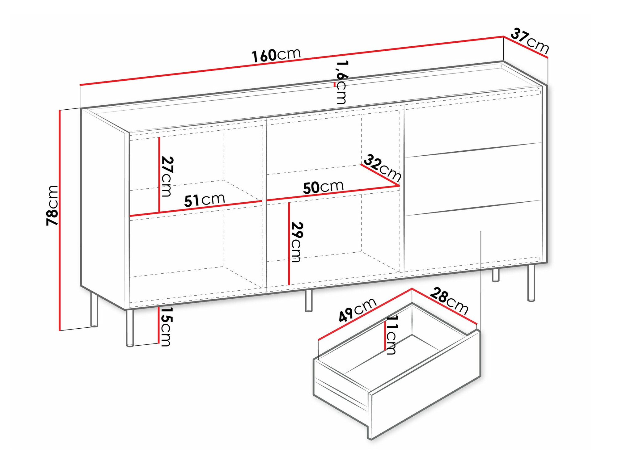 Kommoden Comfivo Belviro