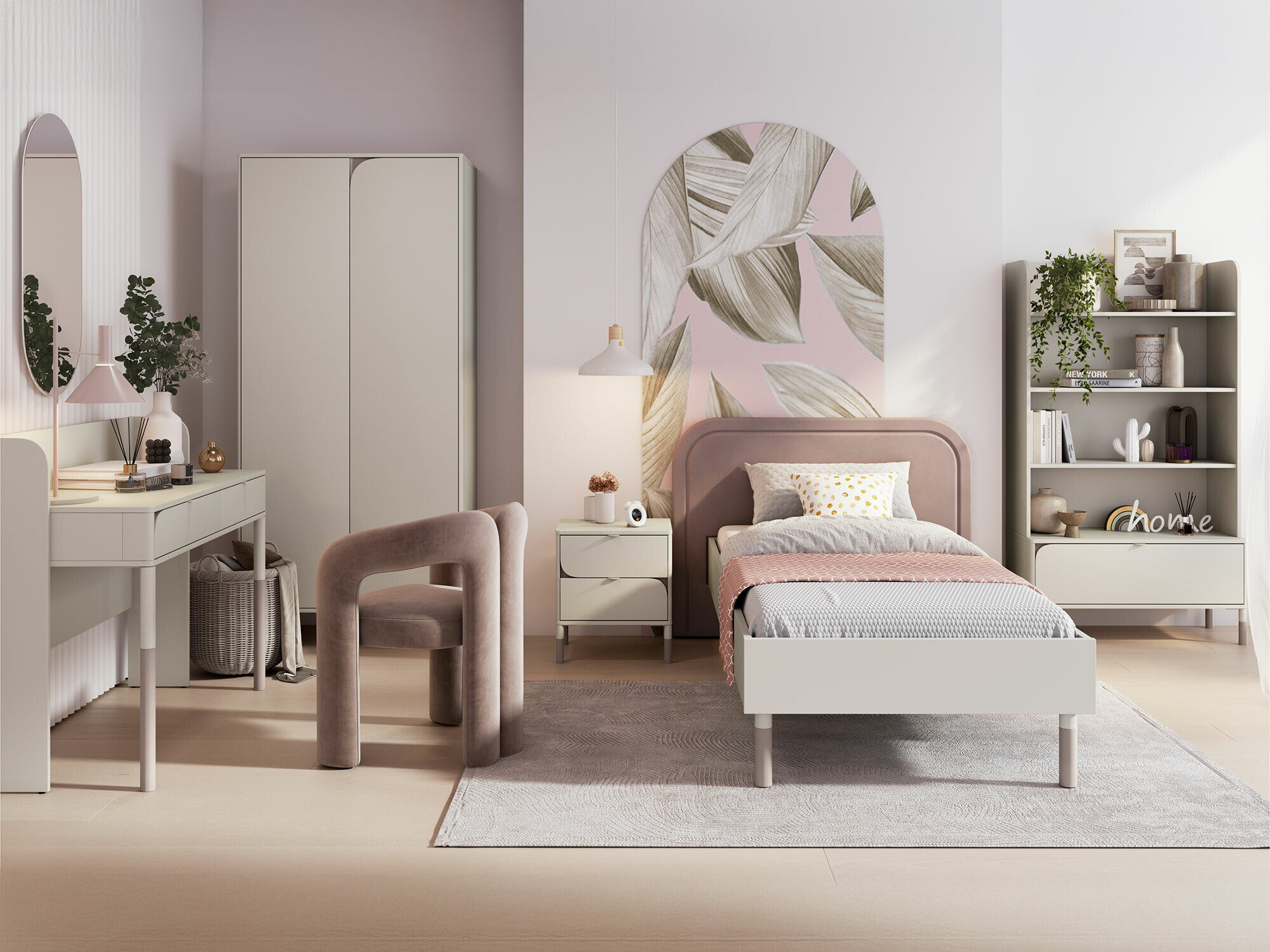 Kinderzimmer-Set Lomsono 118