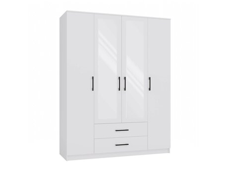 Kleiderschrank Mandeville 117 (Weiss)
