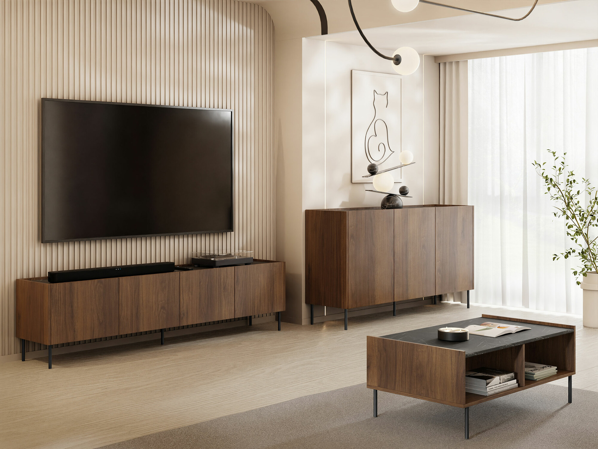 Wohnzimmer-Sets Comfivo Belviro I