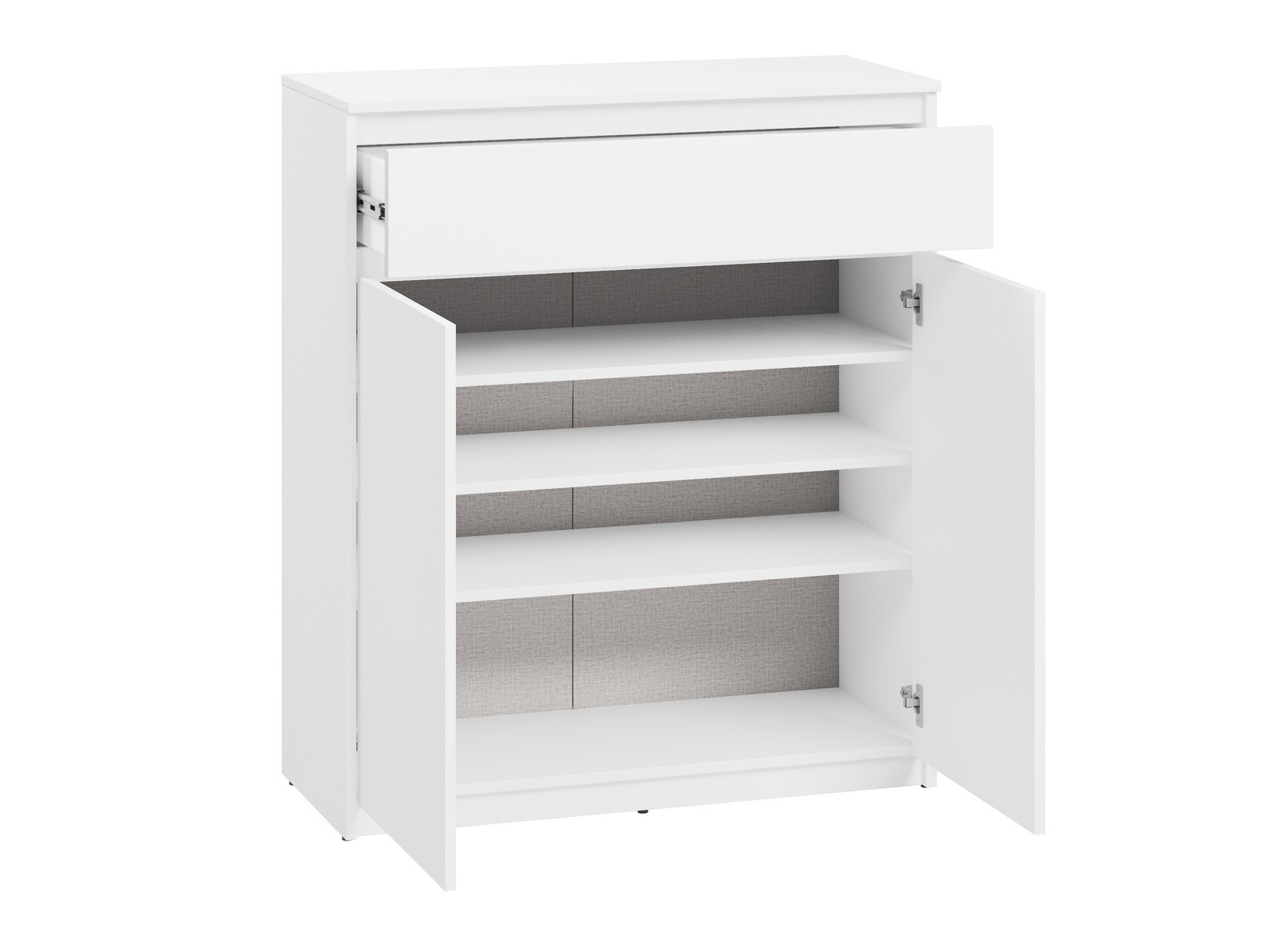 Kommode Lorcama 105 (Weiss)