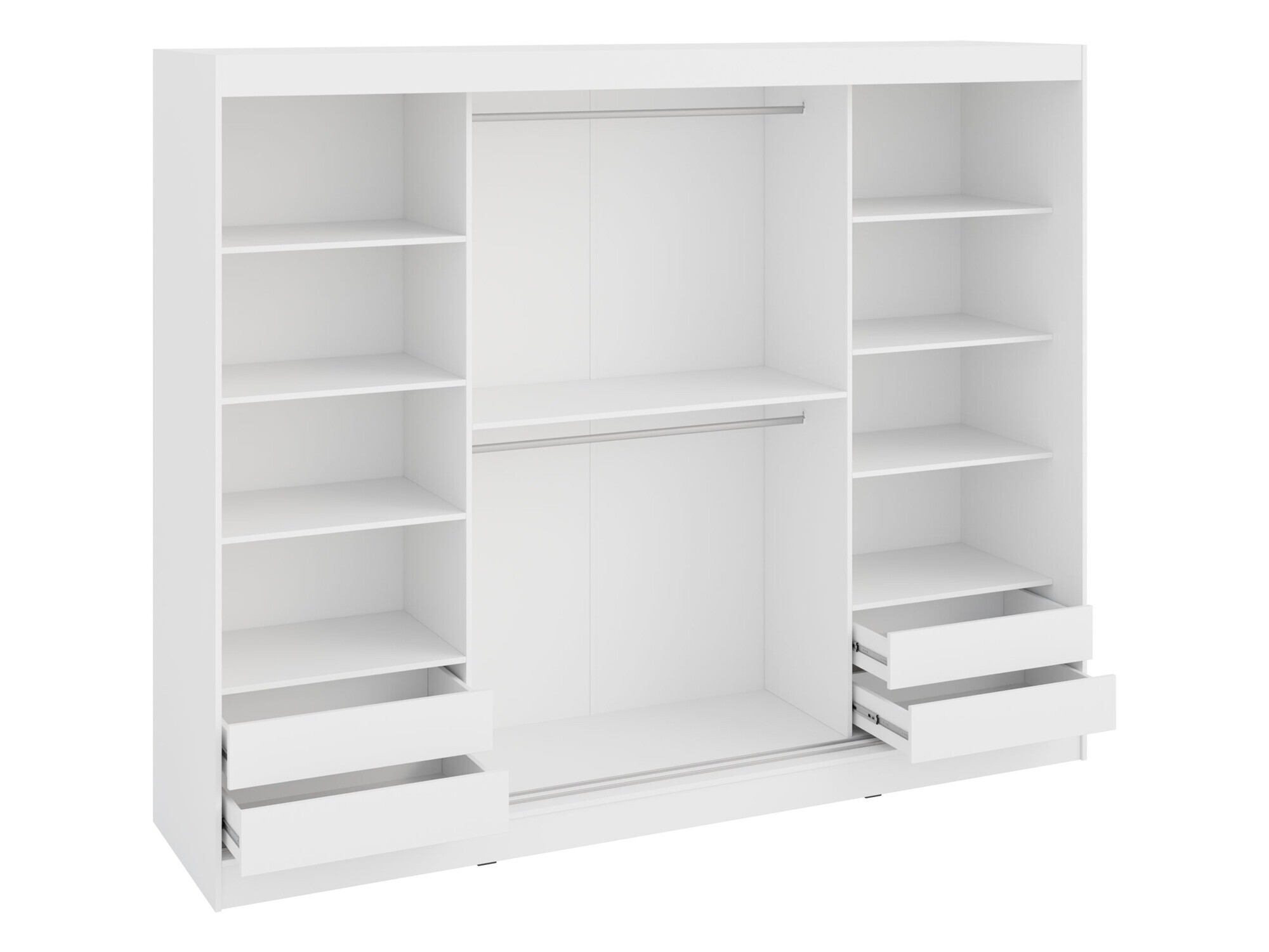 Kleiderschrank Comfivo Opus (Schwarz)