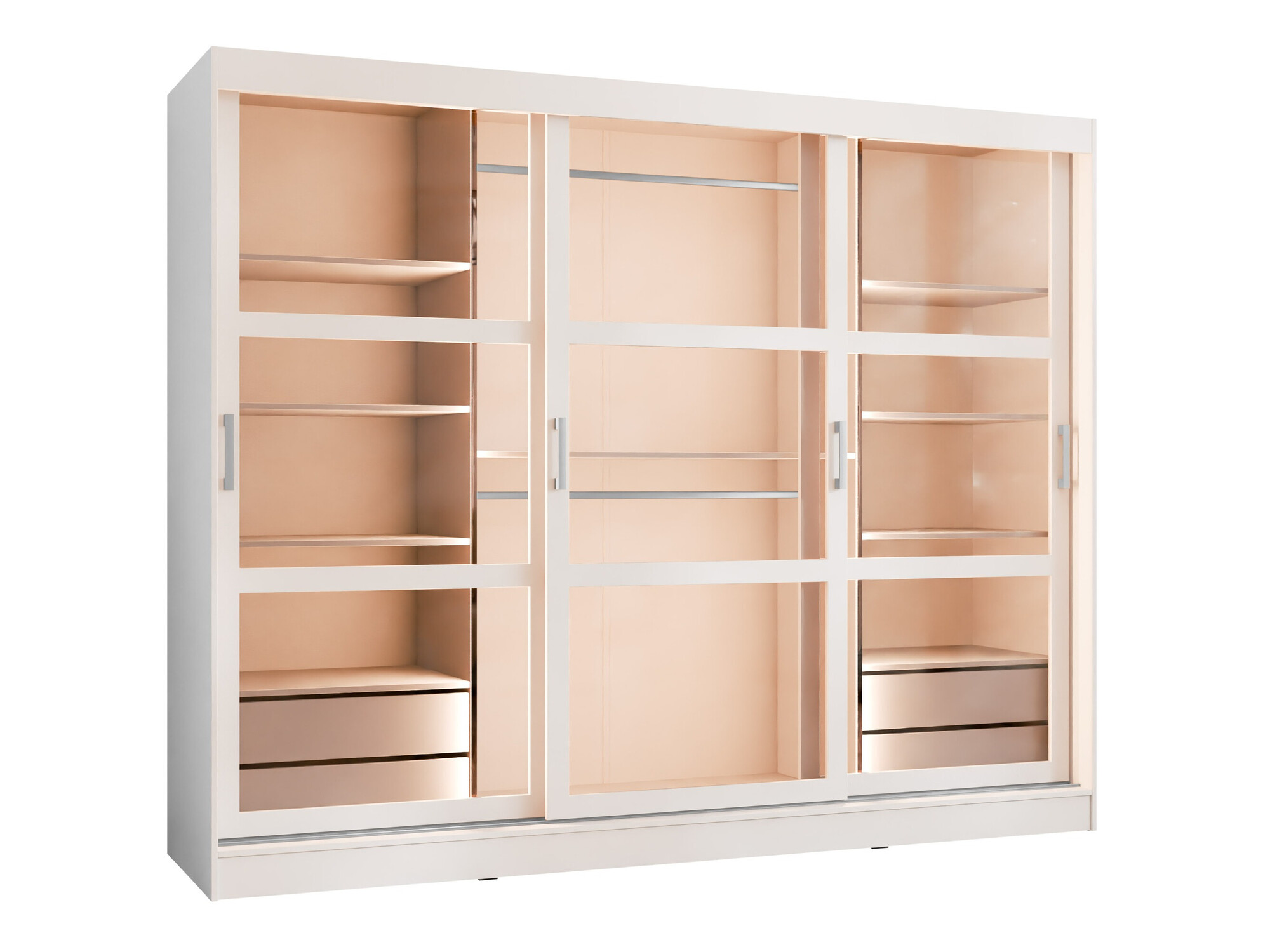 Kleiderschrank Comfivo Opus (Weiss)