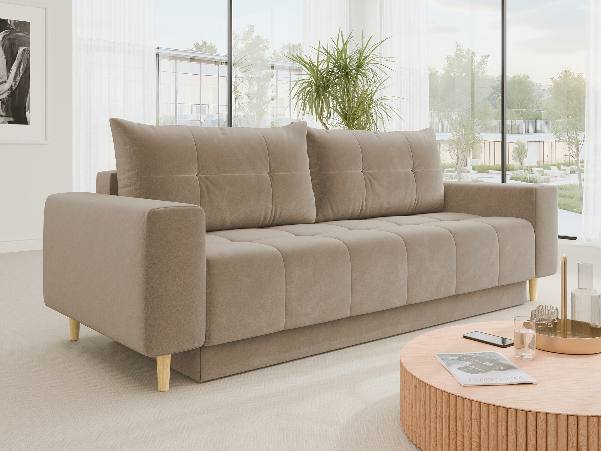 Schlafsofa Delaware 104 (Bluvel 28)