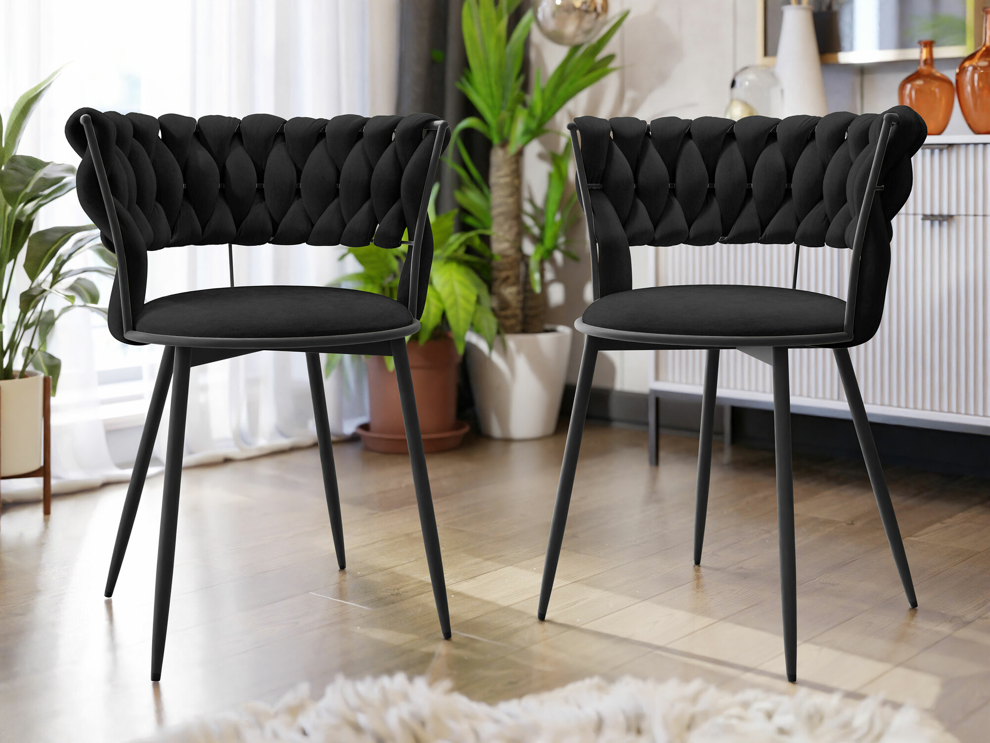 Stuhl Comfivo Hilaritas X (Schwarz)