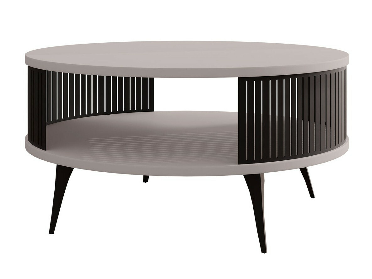 Couchtisch Vitum (Schwarz + Kaschmir)