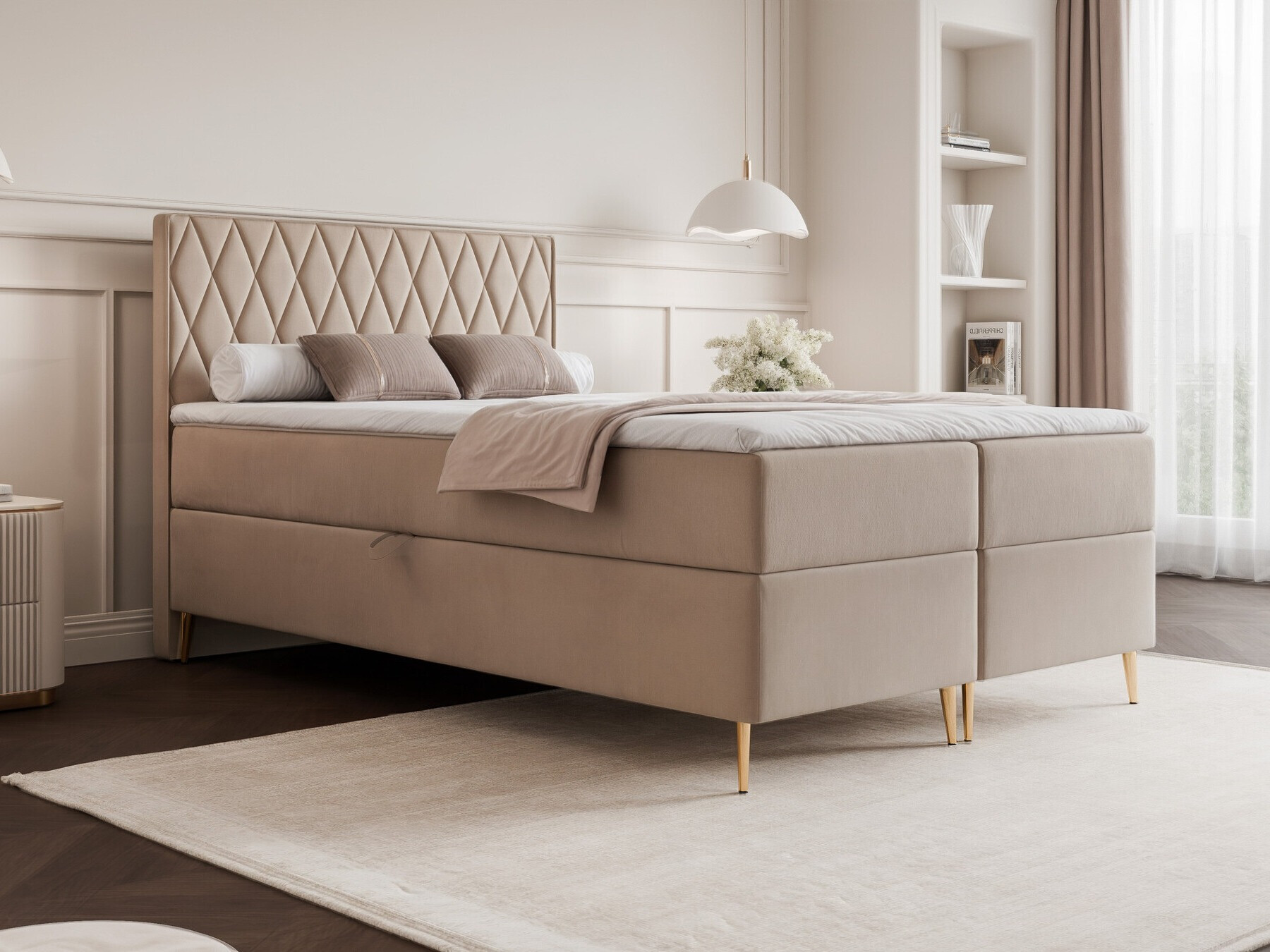 Boxspringbett Martinez 110 (Magic Velvet 2210)