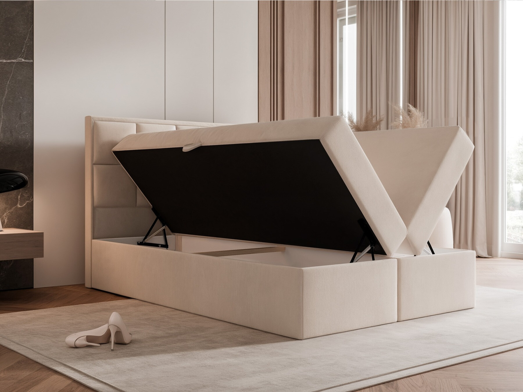 Boxspringbett Martinez 115 (Magic Velvet 2225)