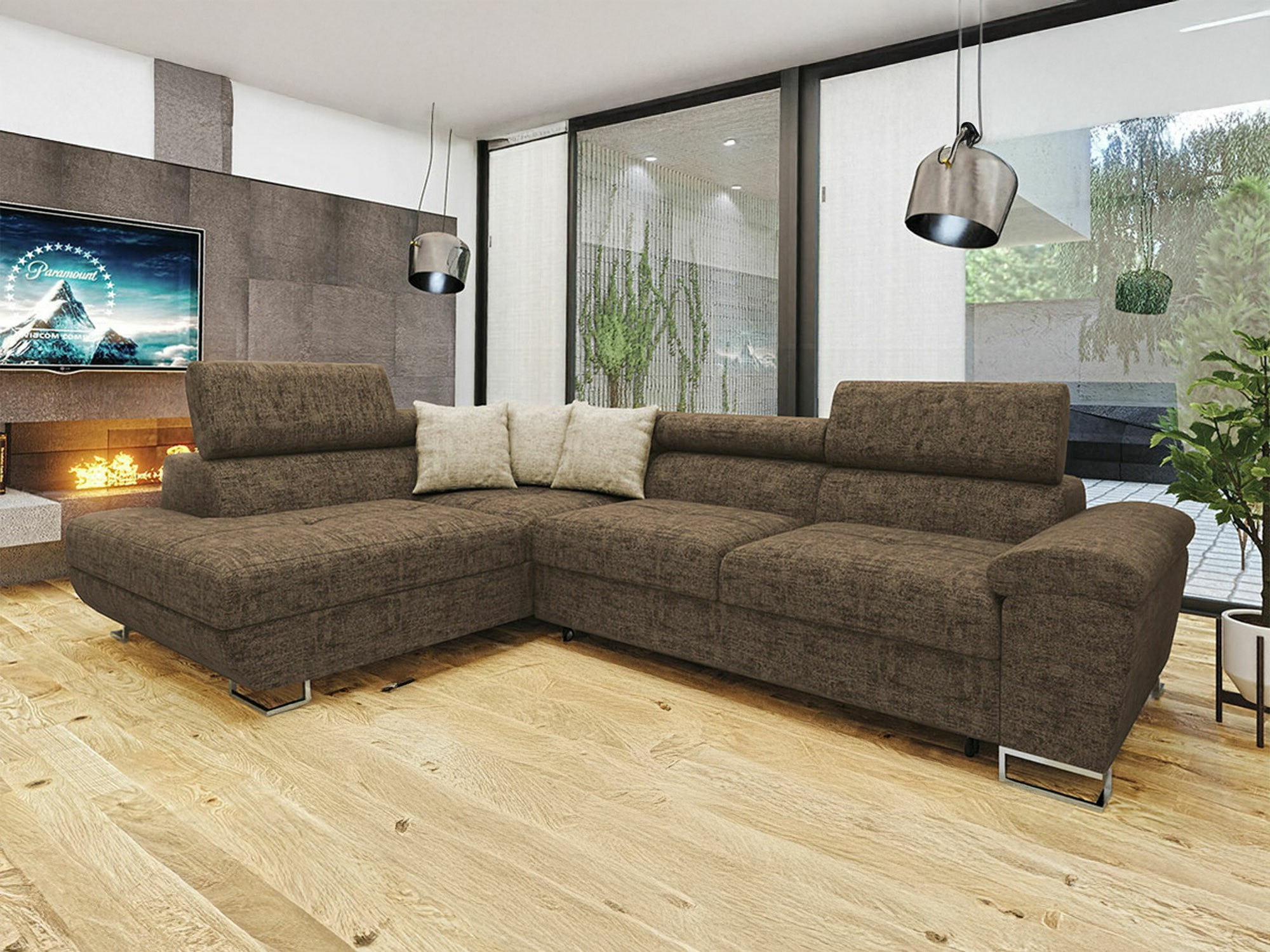 Ecksofa Comfivo Ruta II (Matana 19 + Matana 17)