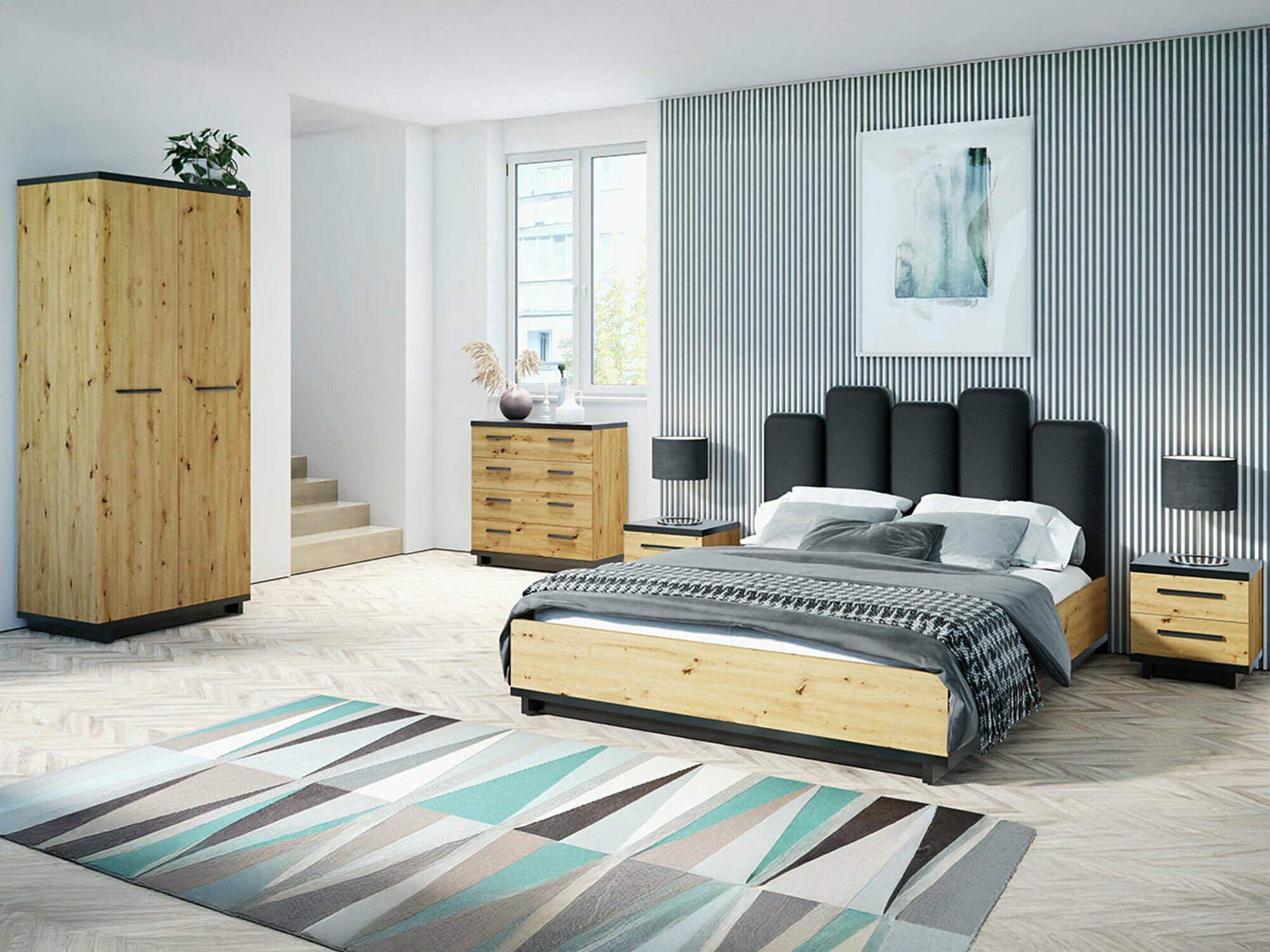 Schlafzimmer-Set Morlira 117