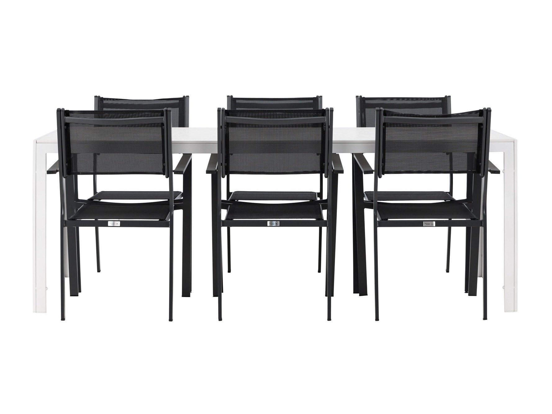 Tisch und Stühle Dallas 4806 (Weiss)