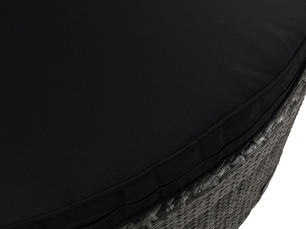 Gartenmöbel-Set Comfort Garden 1436 (Grau + Schwarz)