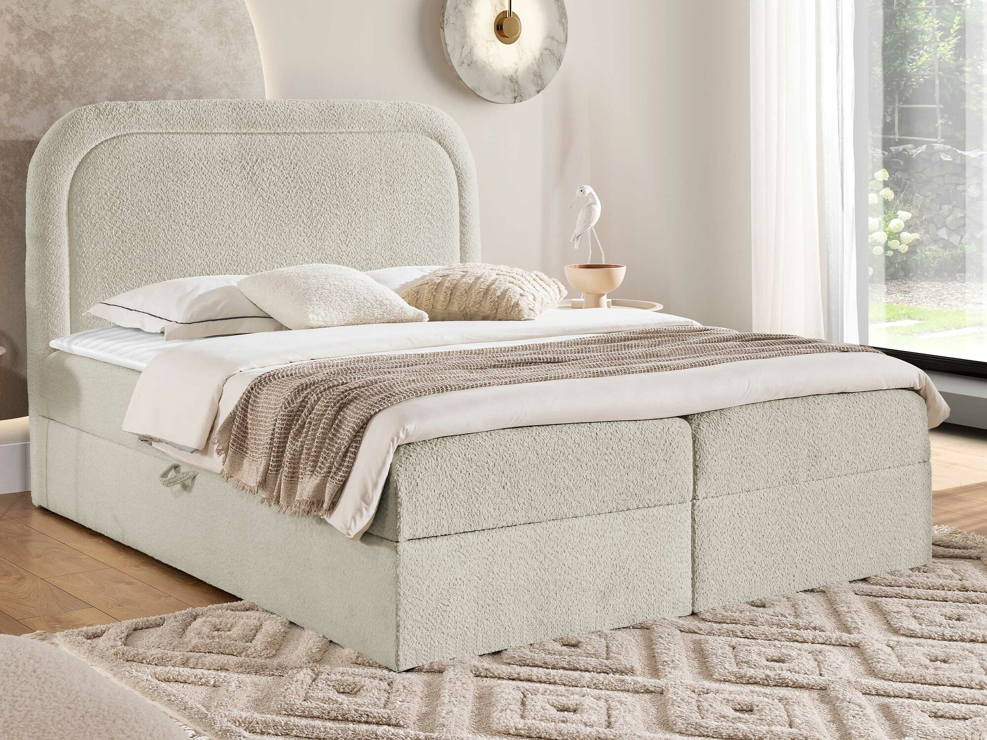 Boxspringbett Baltimore 197 (Coral 65)