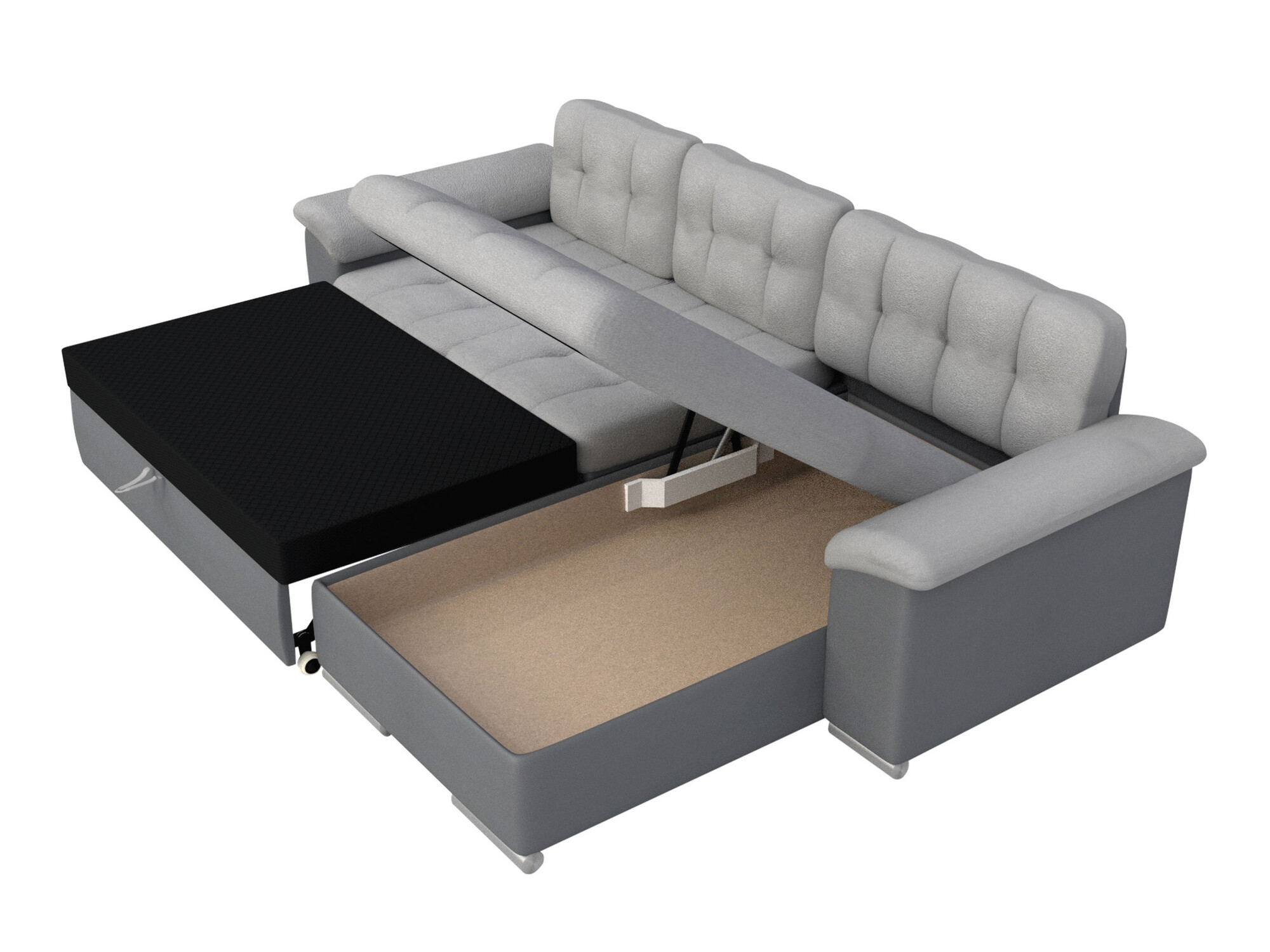 Ecksofa Comfivo Mica (Coral 75)