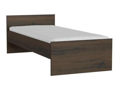 Bett Novsore 126 (Eichenholzoptik dunkel)