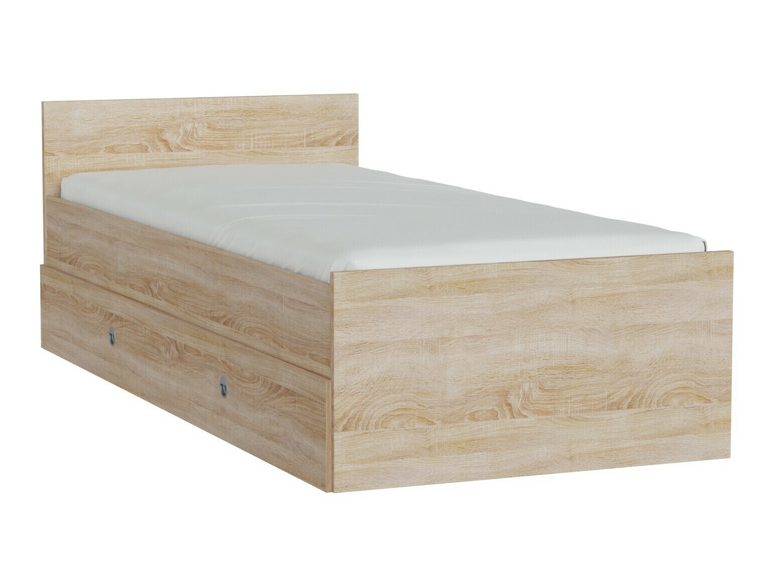 Bett Novsore 126 (Sonoma-Eiche)