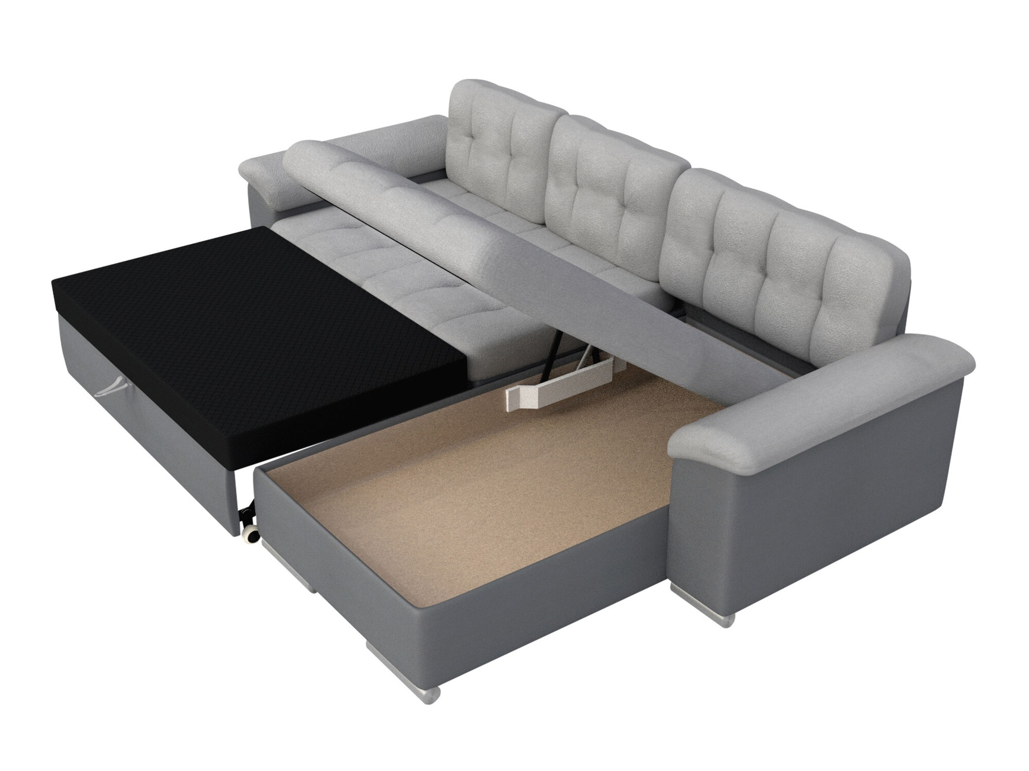Ecksofa Comfivo 107 (Coral 65)