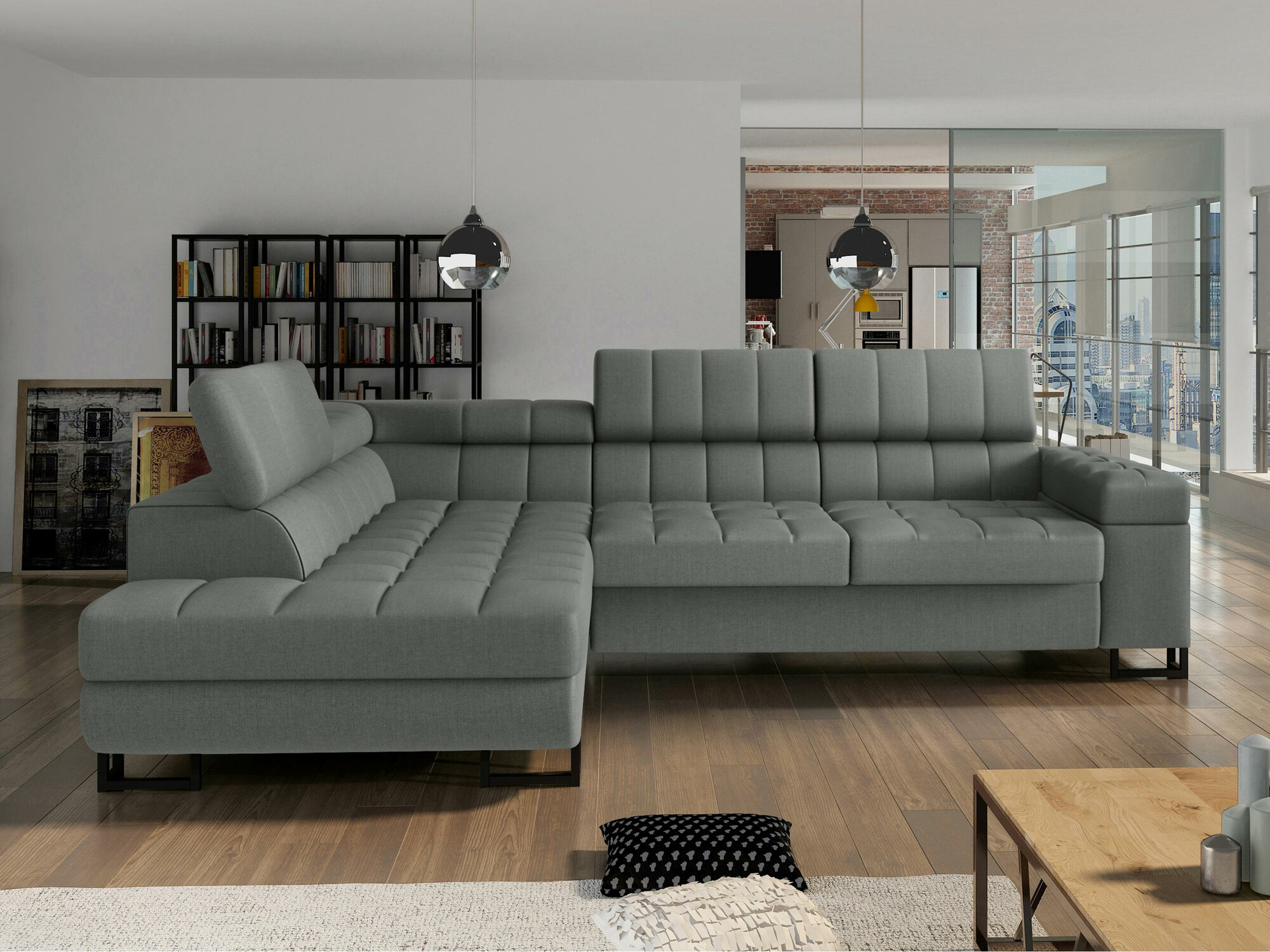 Ecksofa Comfivo Anima (Magic Velvet 2217)