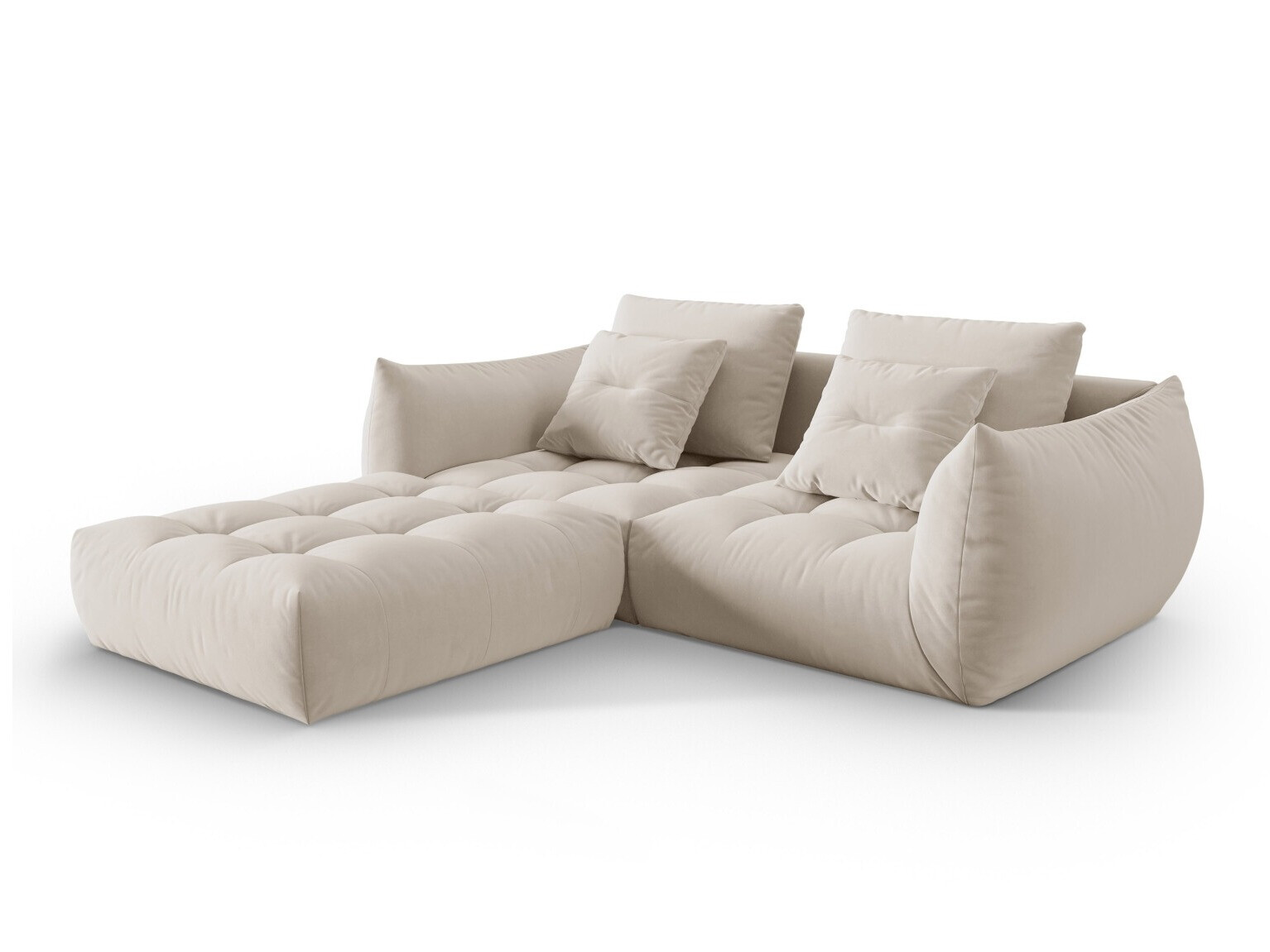 Modulares Ecksofa Benorli 102 (Casino Sand)