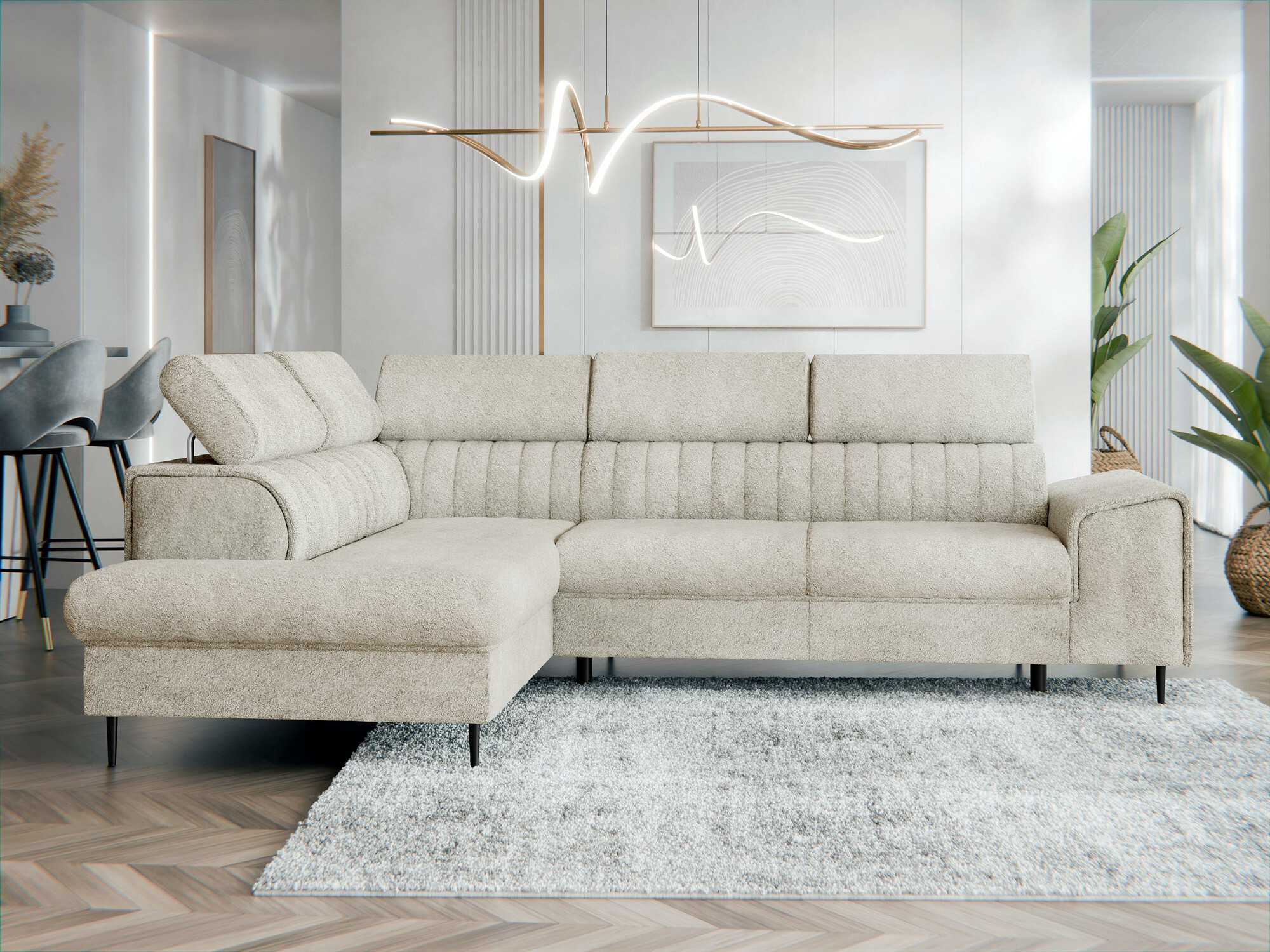 Ecksofa Comfivo Universum (Coral 65)