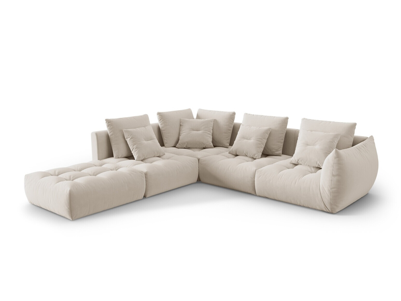 Modulares Ecksofa Benorli 104 (Casino Sand)