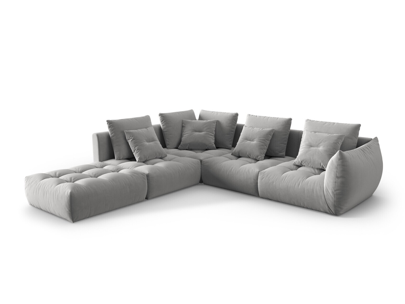 Modulares Ecksofa Benorli 104 (Casino Stone)