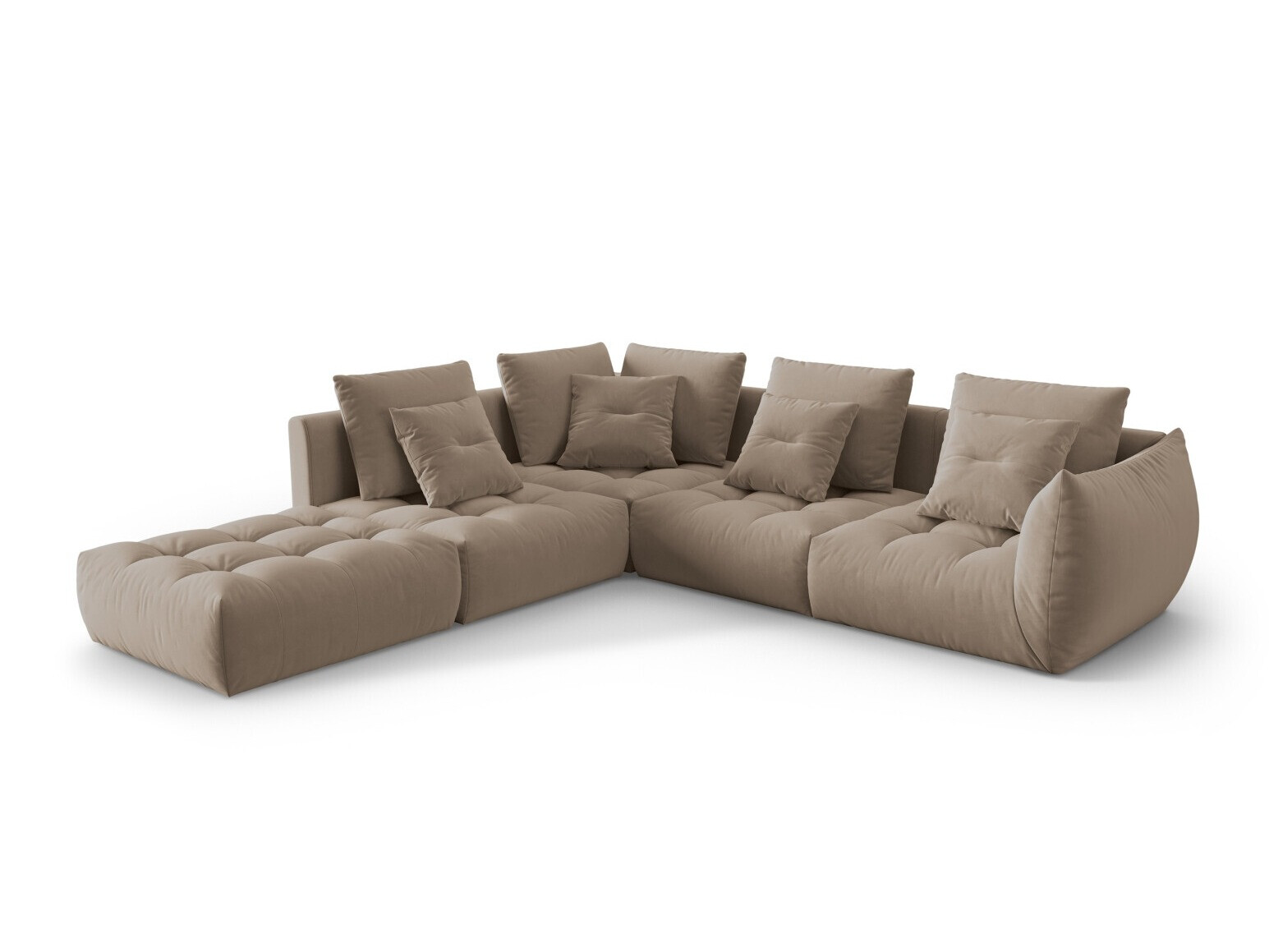 Modulares Ecksofa Benorli 104 (Casino Taupe)
