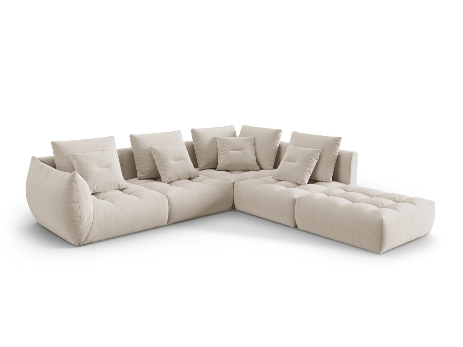 Modulares Ecksofa Benorli 104 (Casino Sand)