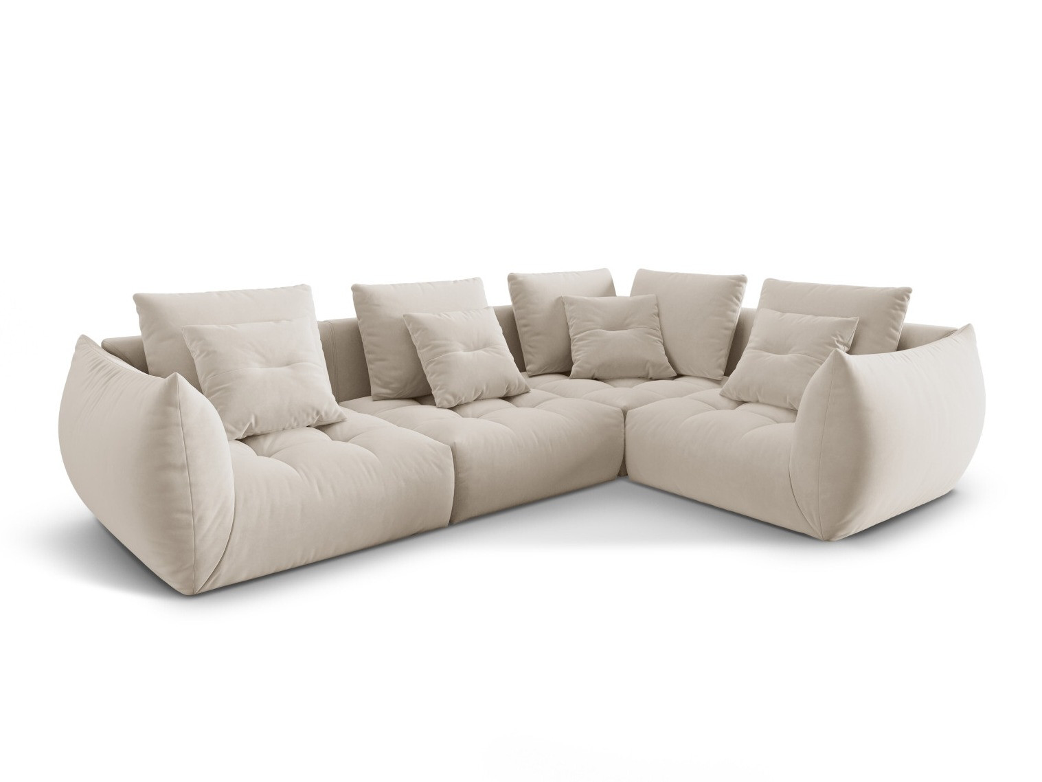 Modulares Ecksofa Benorli 105 (Casino Sand)